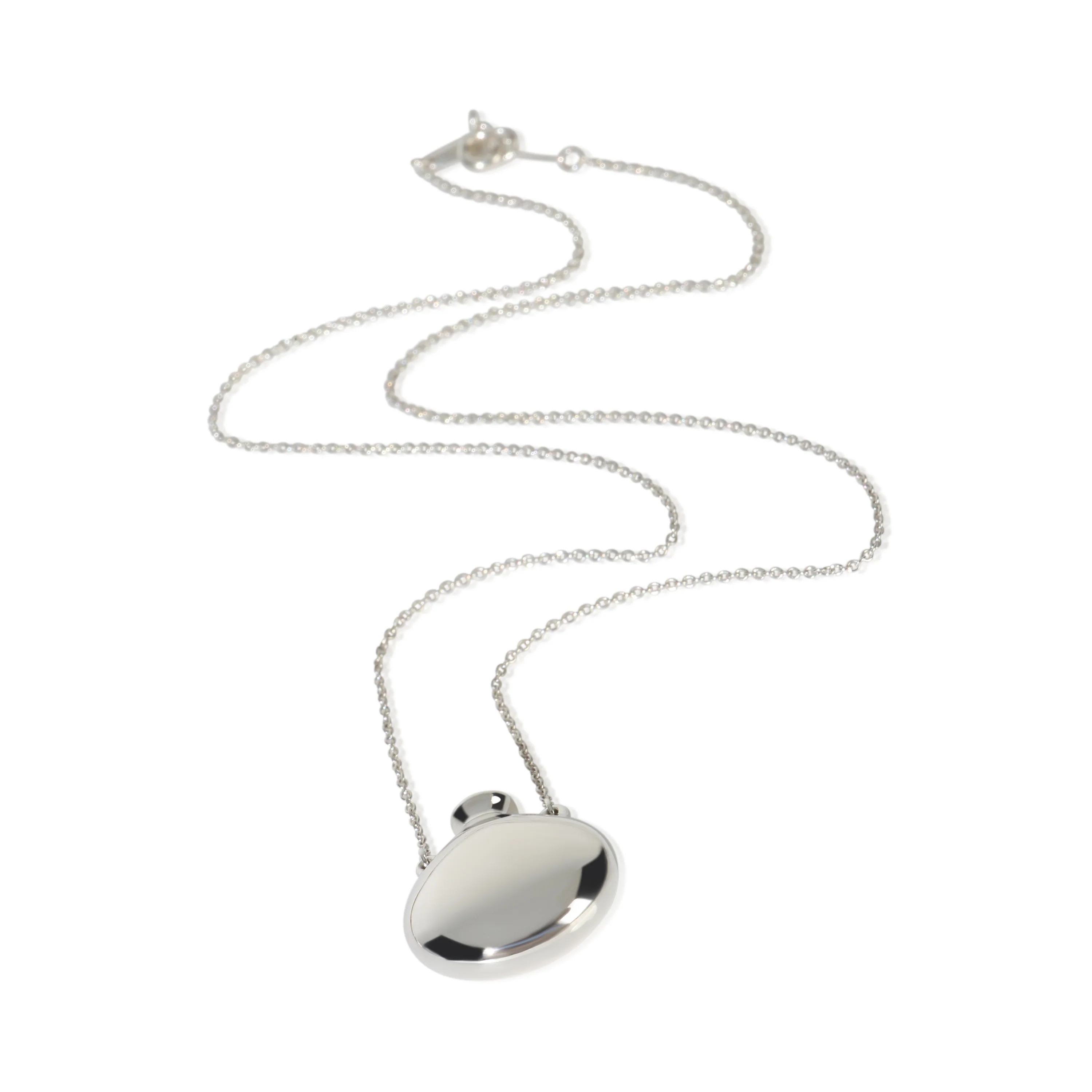 Sterling Silver  Elsa Peretti Small Bottle Pendant - Image 3