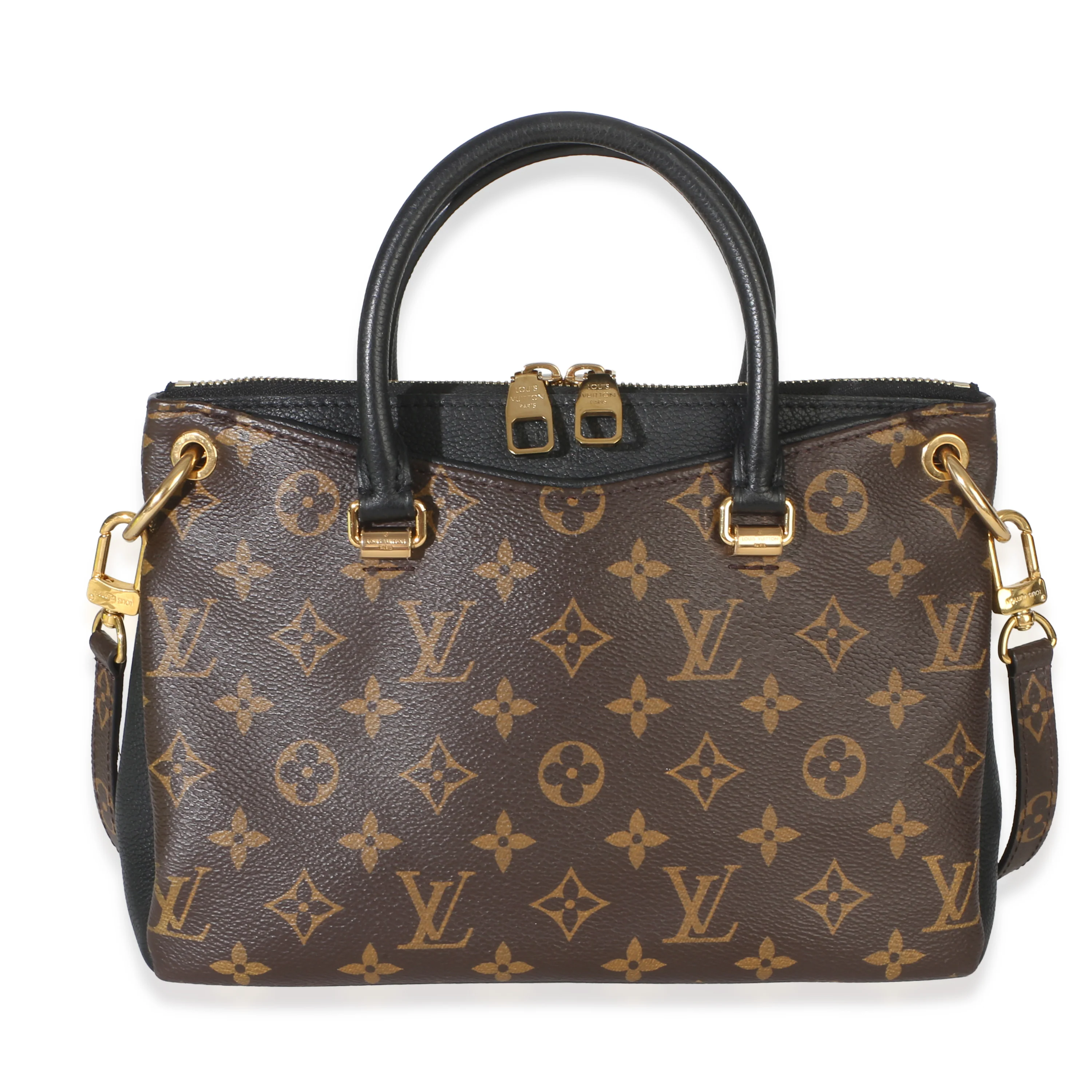 Black Monogram Canvas Pallas BB