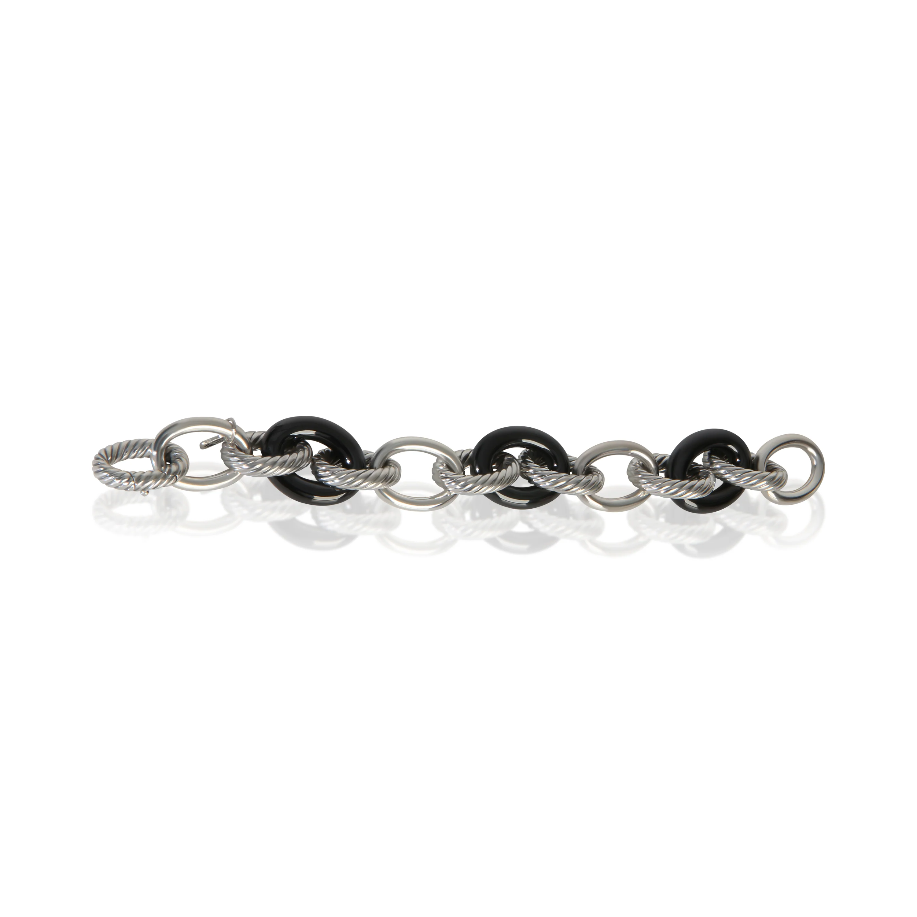 Sterling Silver  Oval Link Bracelet - Image 4