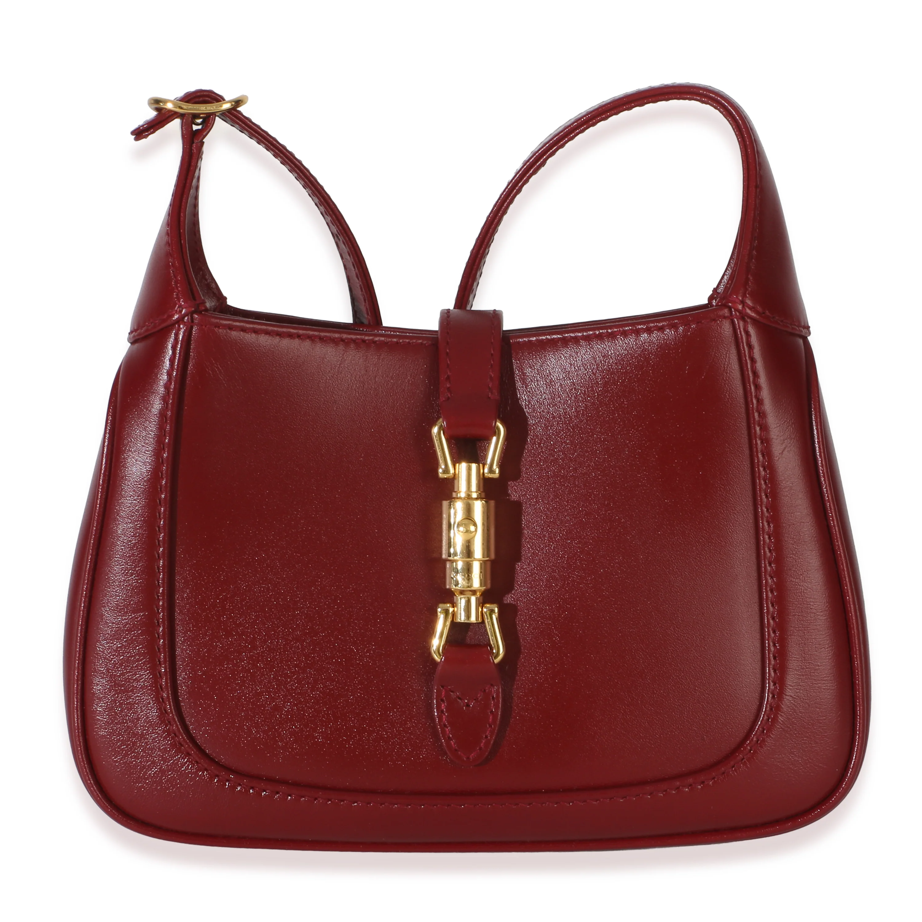 Red Boarded Dyana Lux Calfskin Mini Jackie 1961 Hobo
