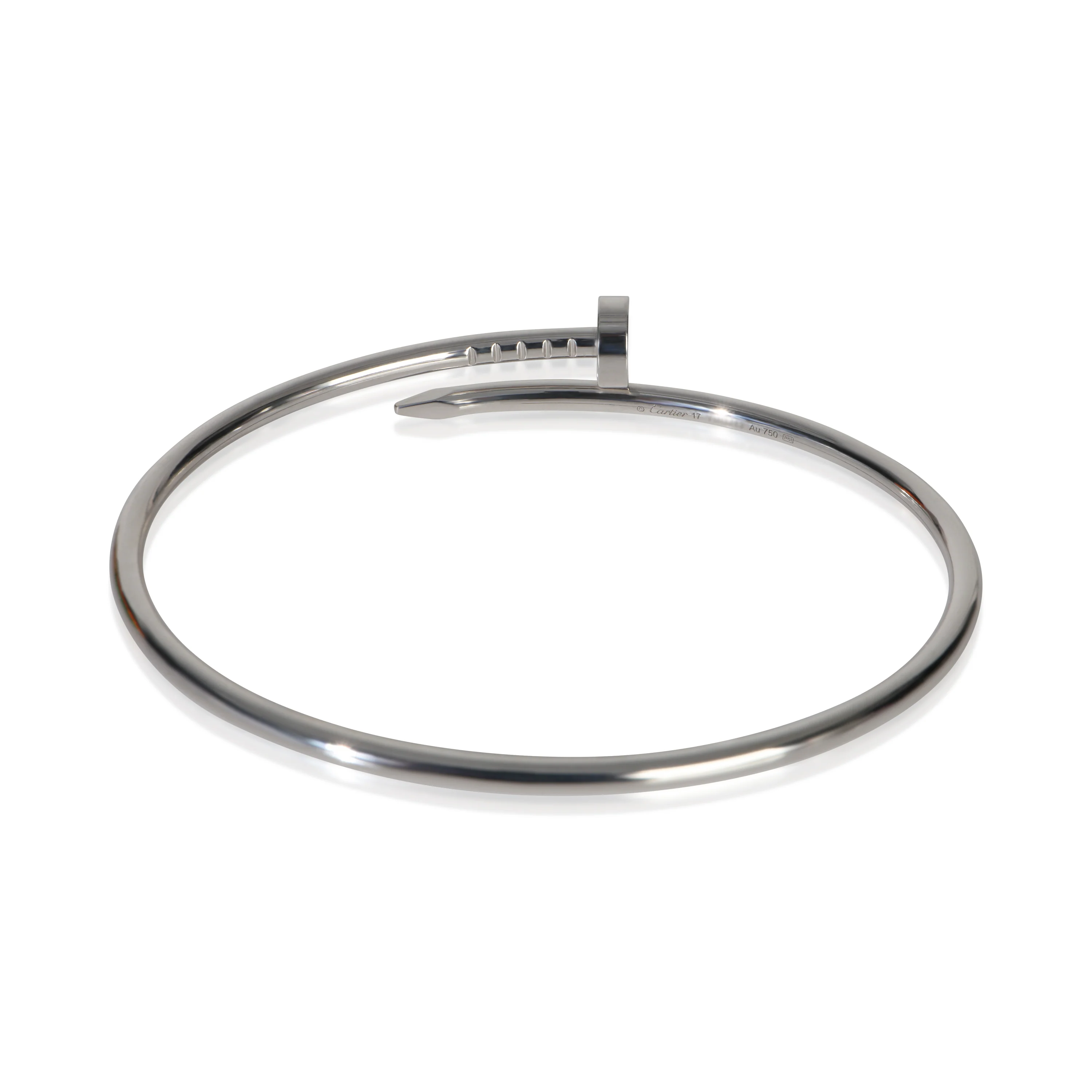 White Gold  Small Model Juste Un Clou Bracelet - Image 3