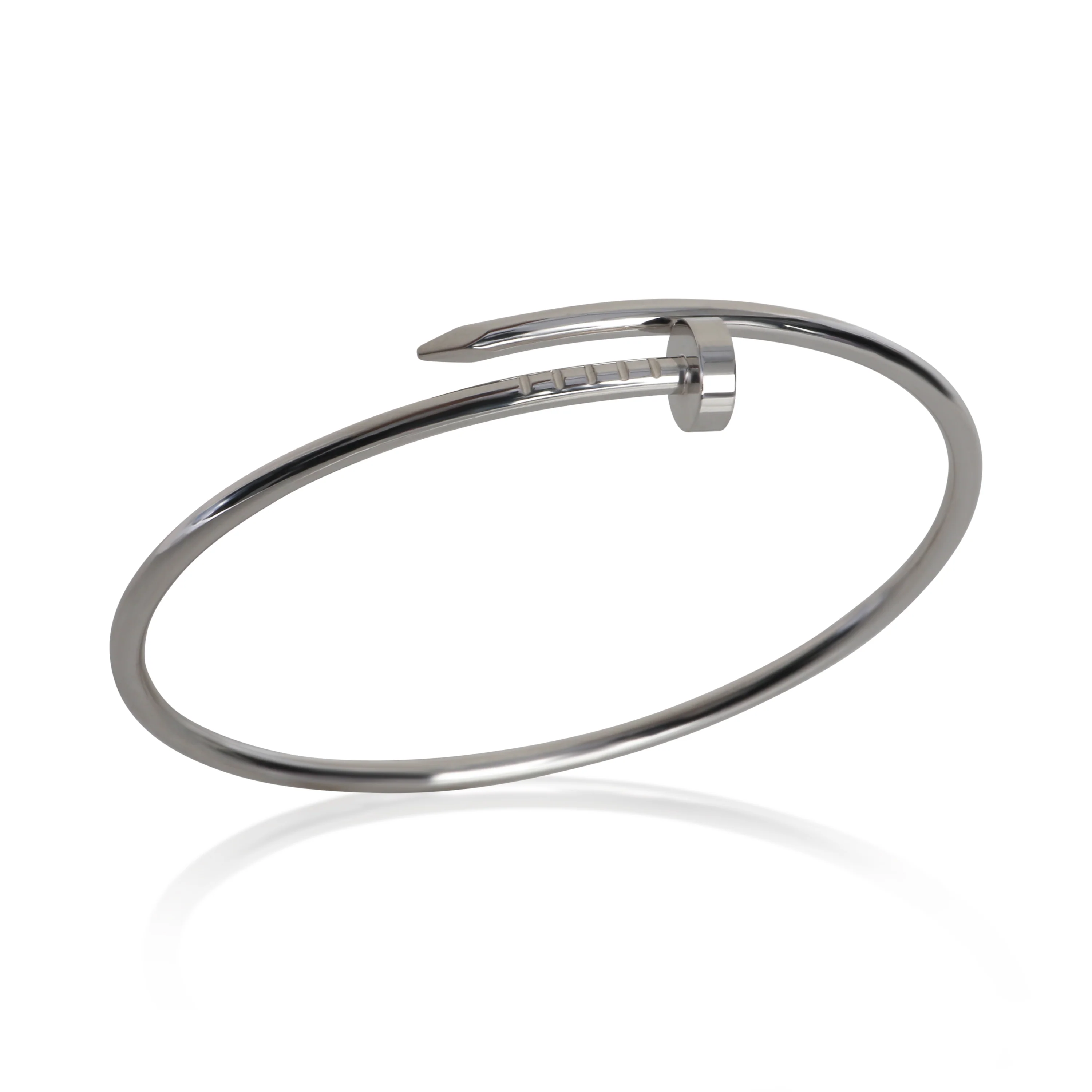 White Gold  Small Model Juste Un Clou Bracelet - Image 4