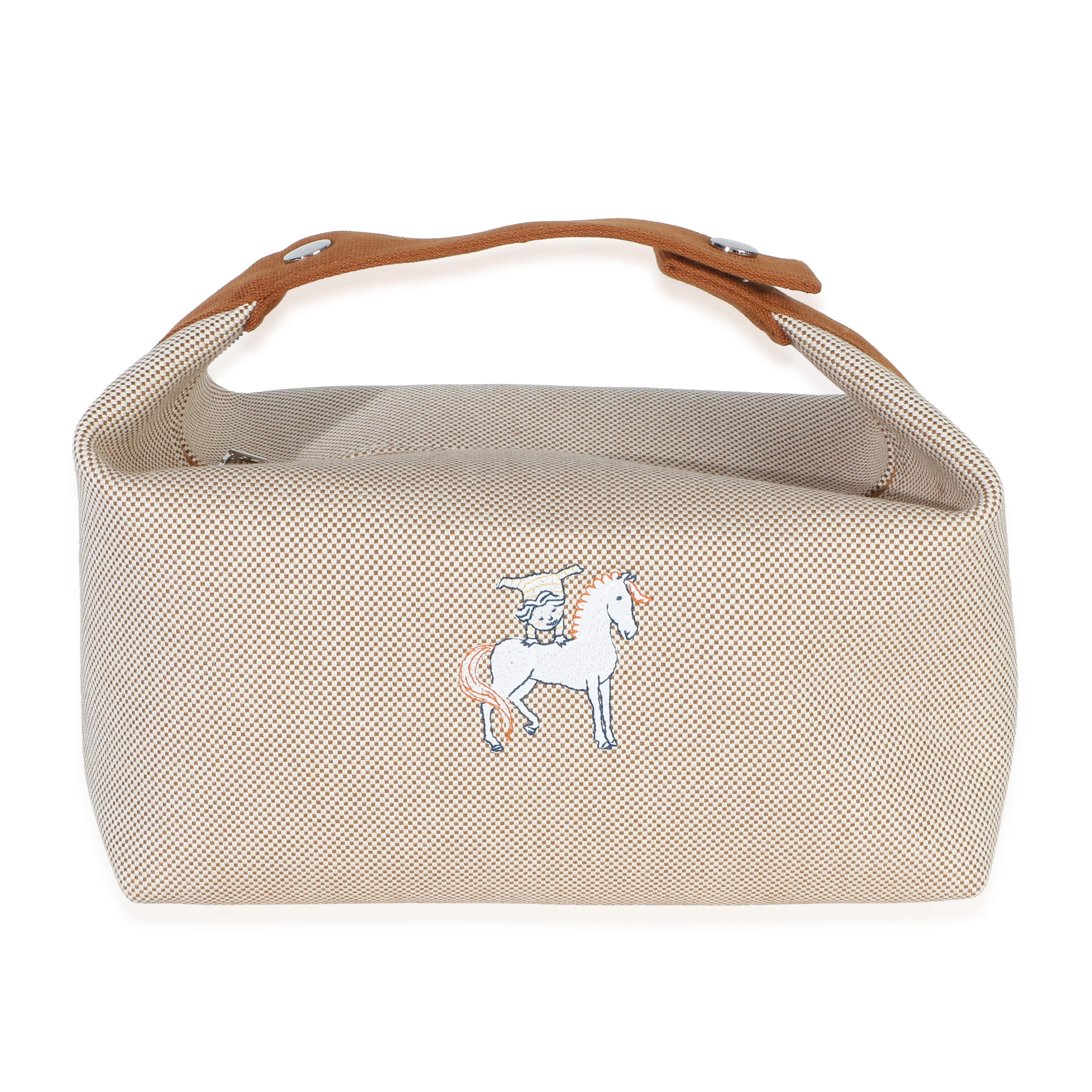 Biscuit Canvas Large Bride-A-Brac Cabriole Case GM