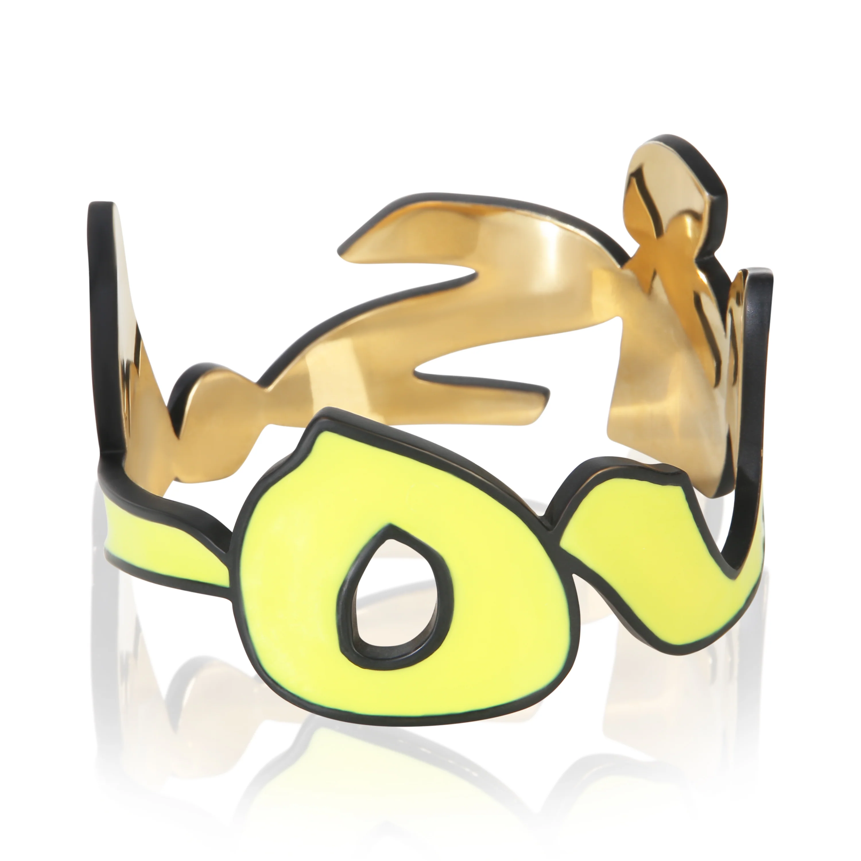 Enamel Stephen Sprouse Graffiti Bracelet