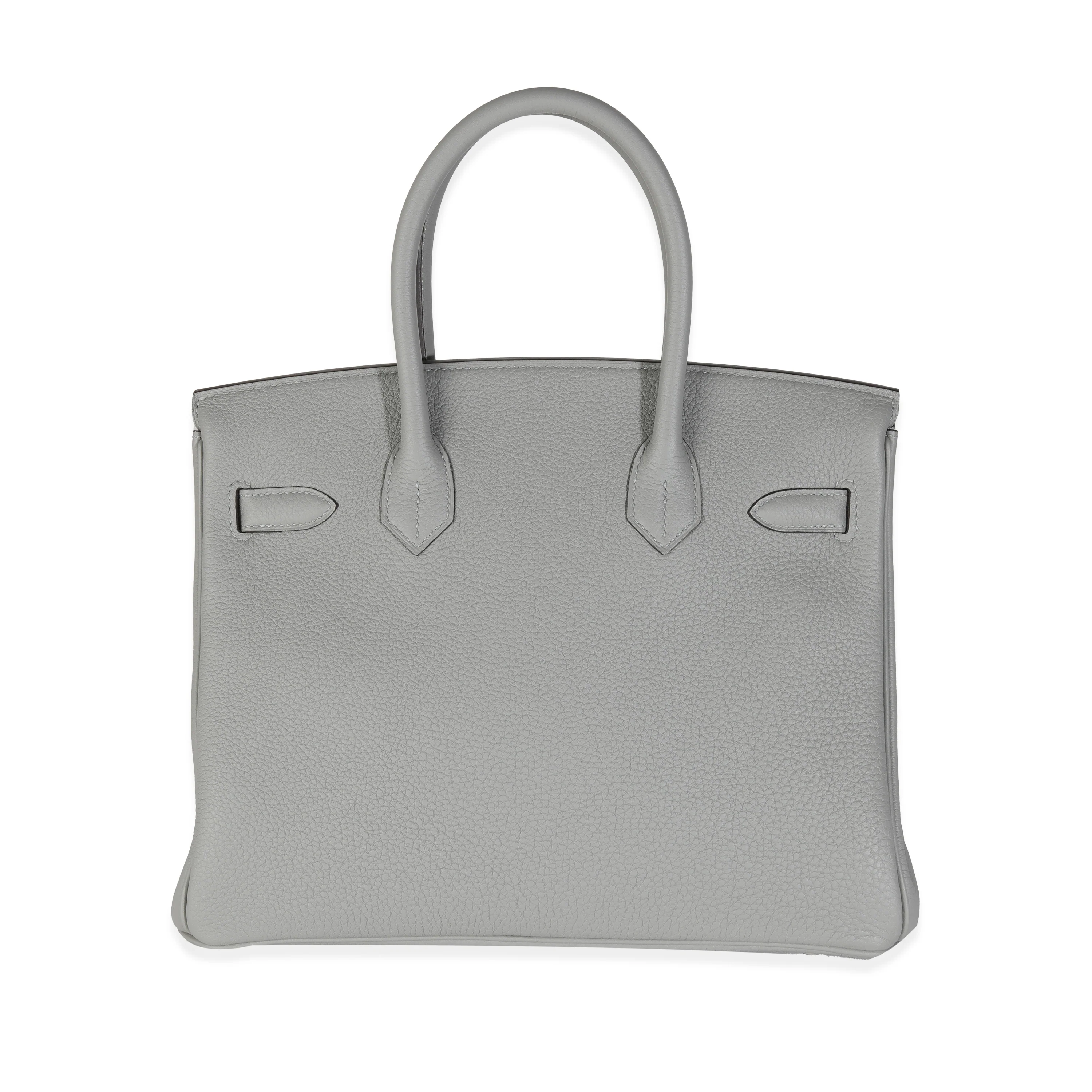 Gris Meyer Togo Birkin 30 PHW - Image 4