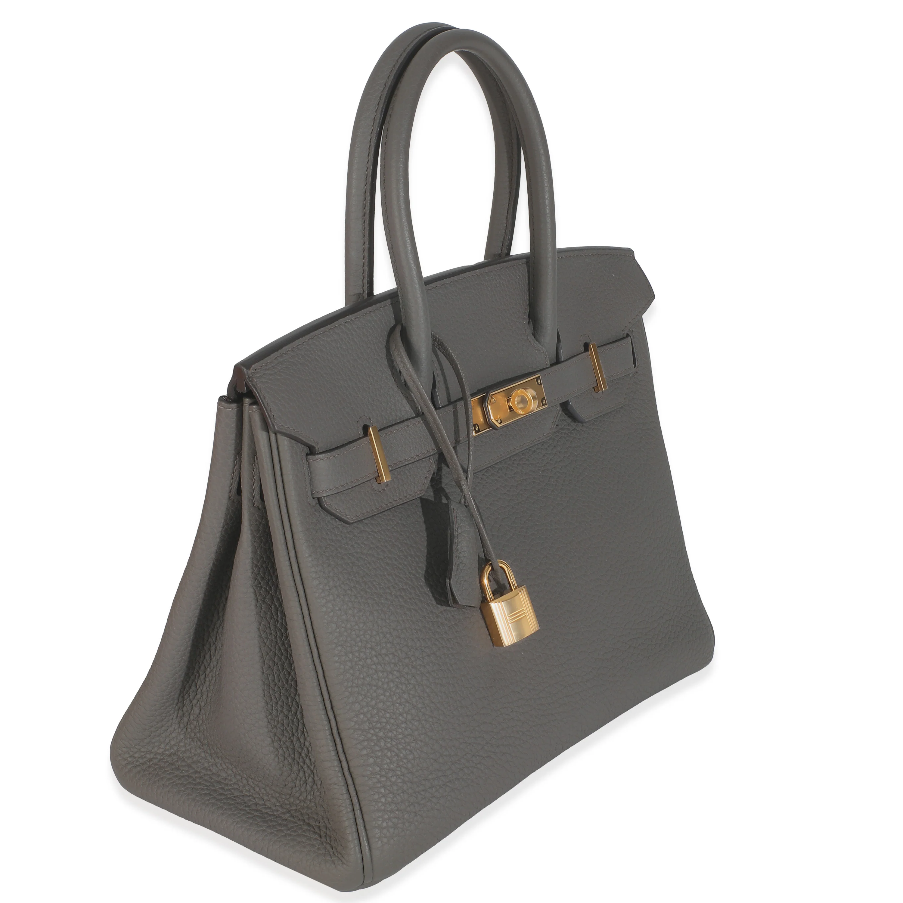 Gris Etain Togo Birkin 30 GHW - Image 3