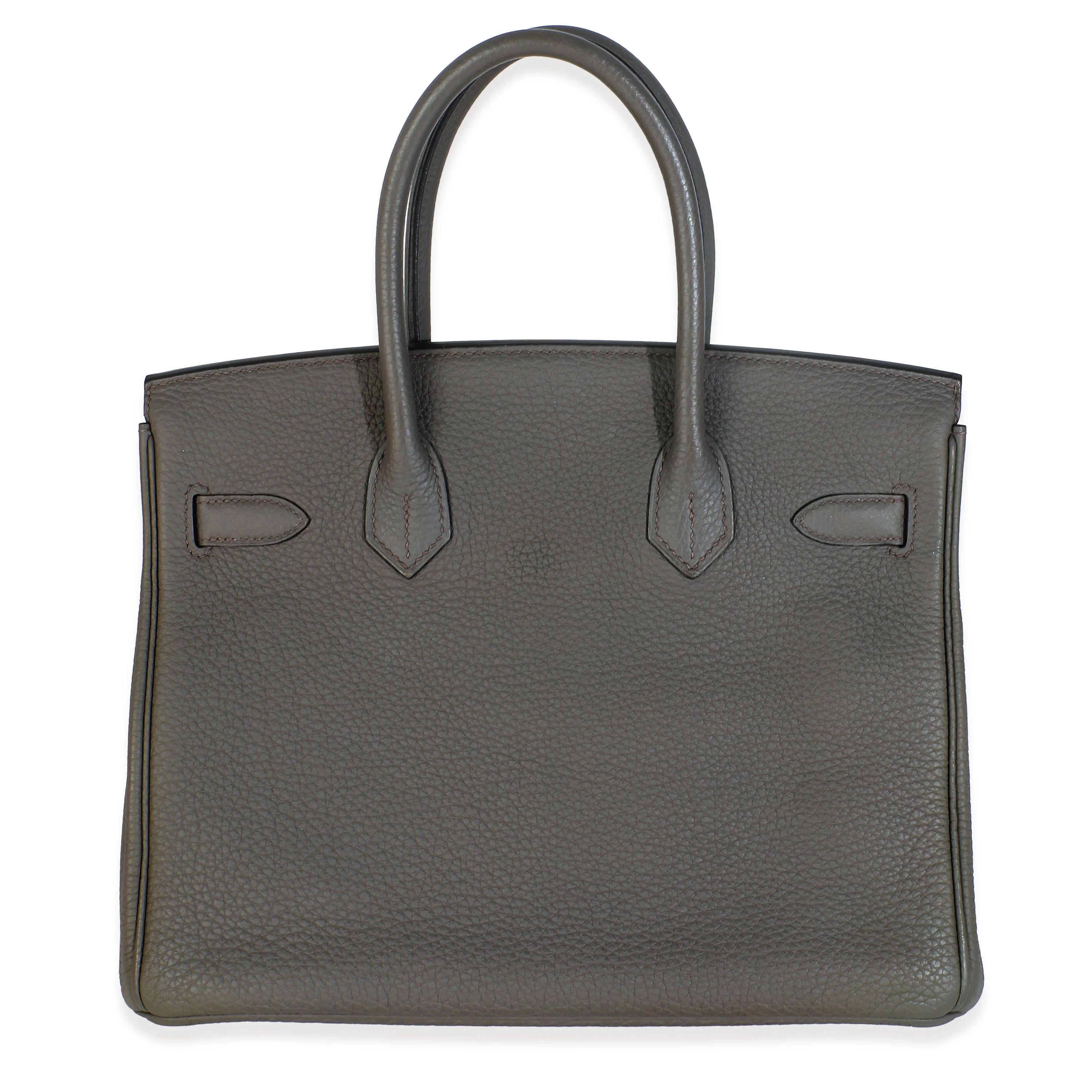 Gris Etain Togo Birkin 30 GHW - Image 4