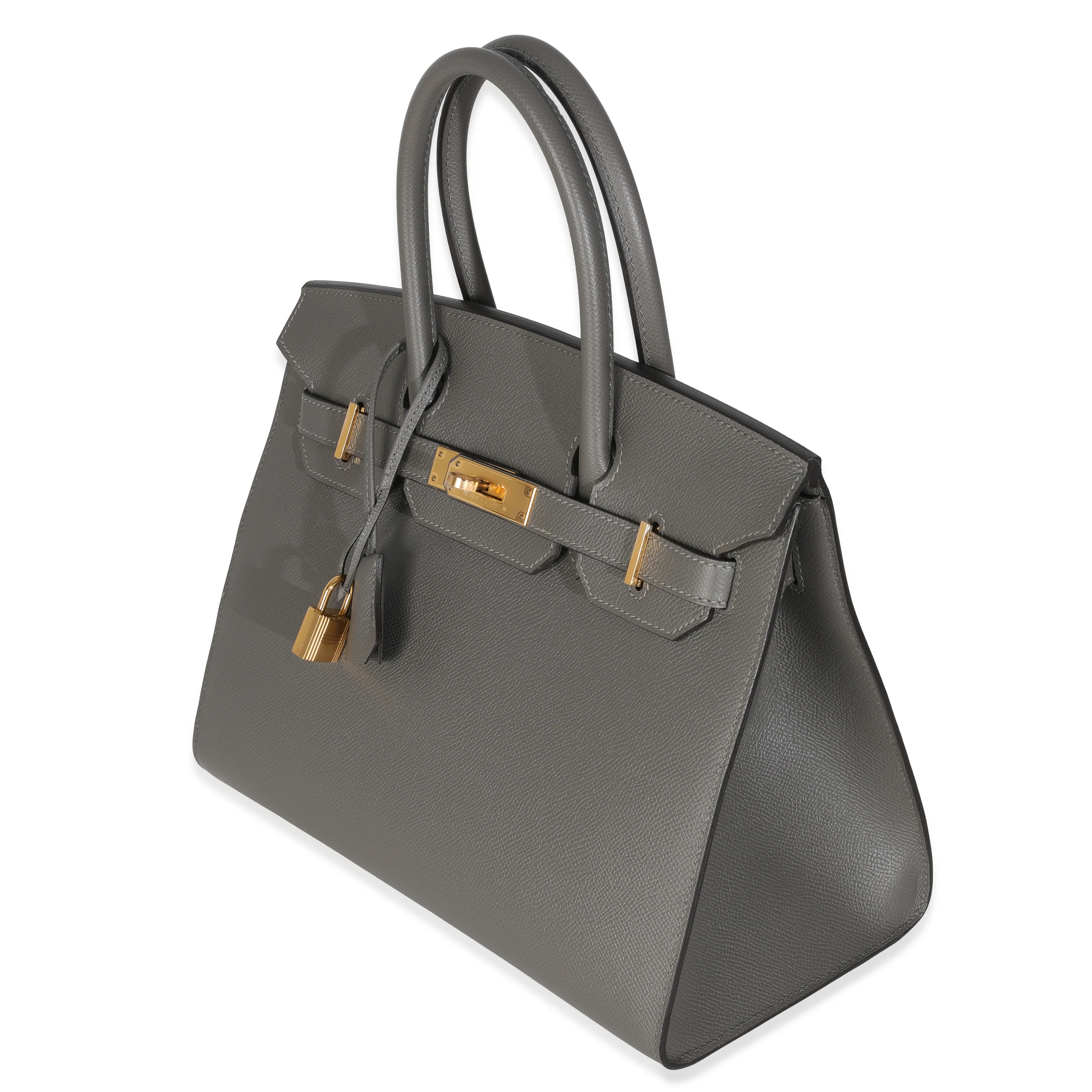 Gris Meyer Epsom Sellier Birkin 30 GHW - Image 2