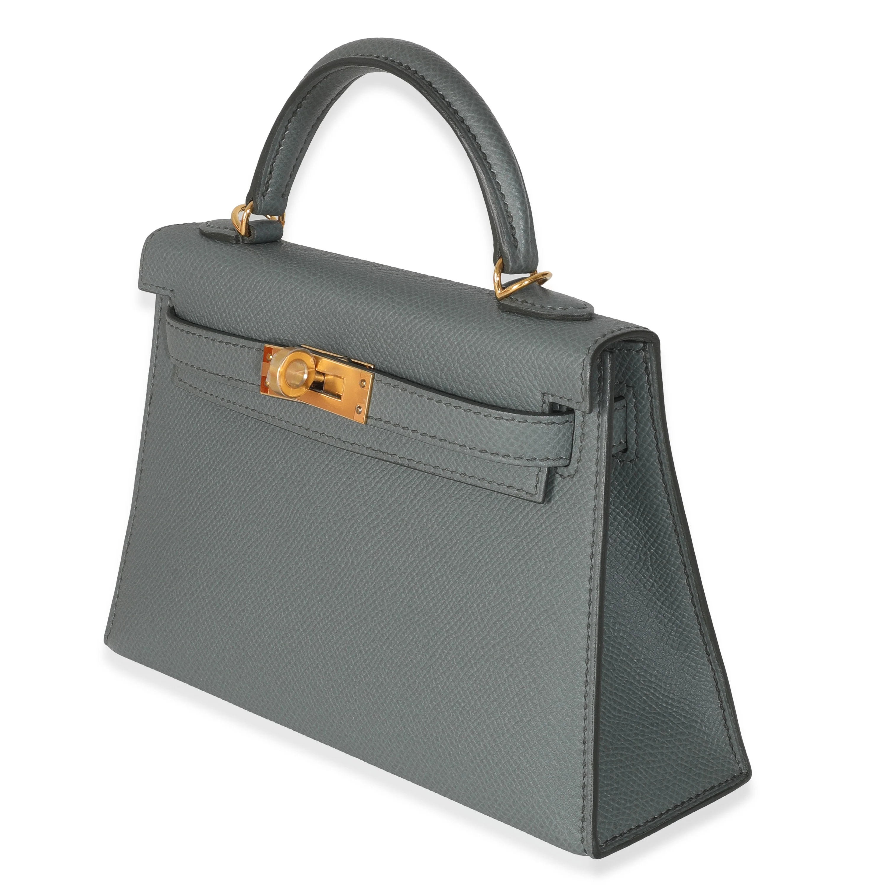 Vert Amande Epsom Mini Kelly 20 II GHW - Image 2