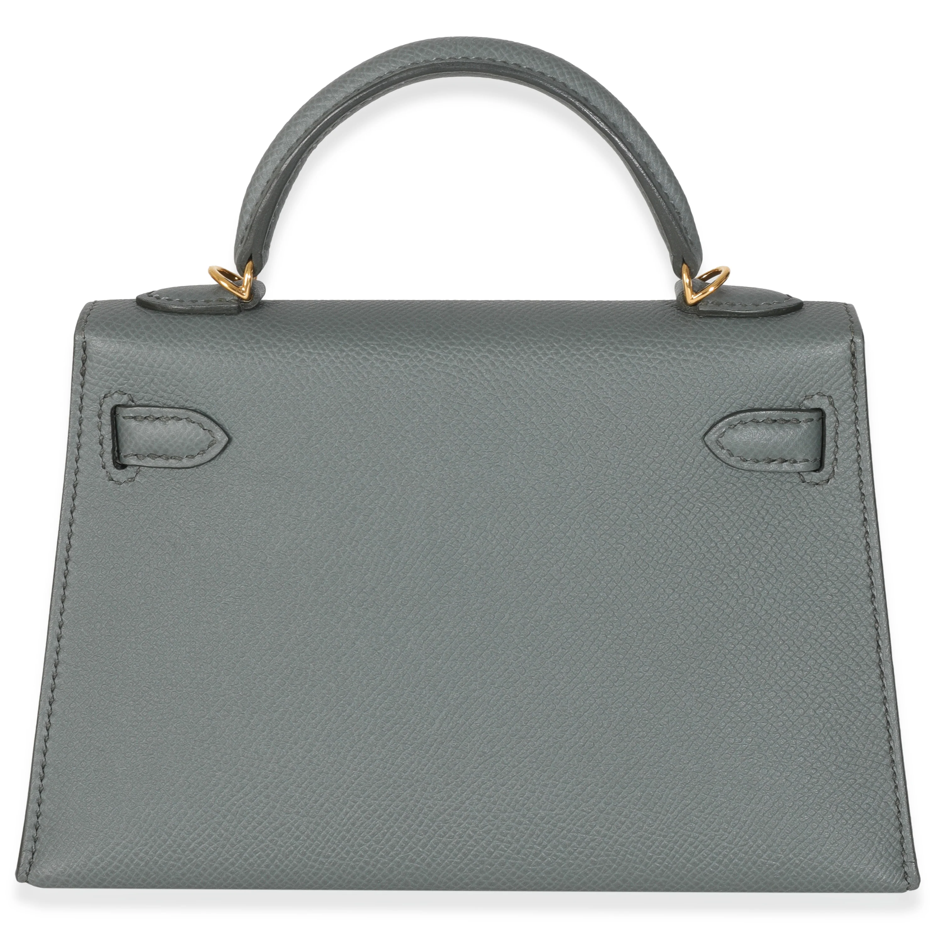 Vert Amande Epsom Mini Kelly 20 II GHW - Image 4