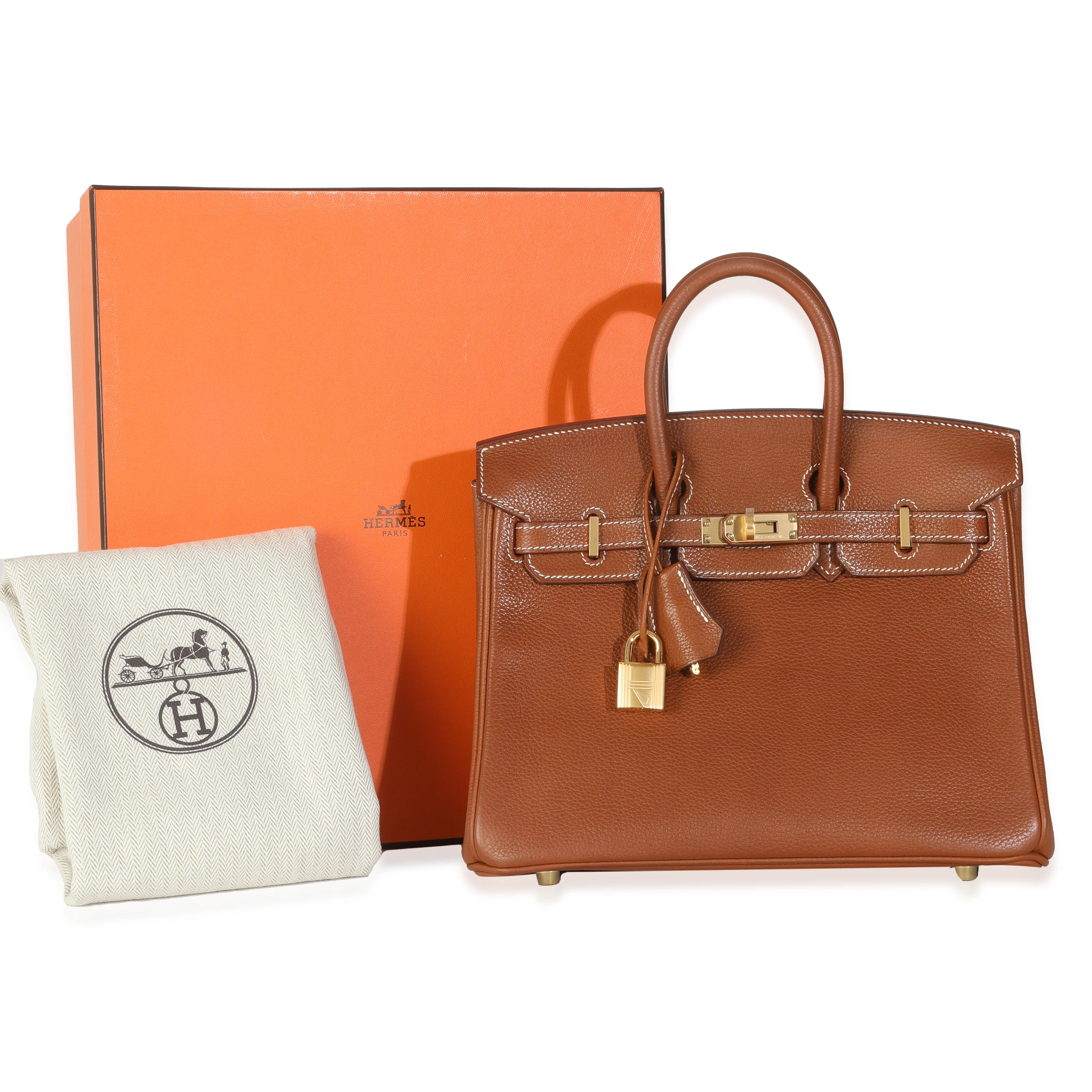 Fauve Barenia Birkin 25 GHW - Image 8
