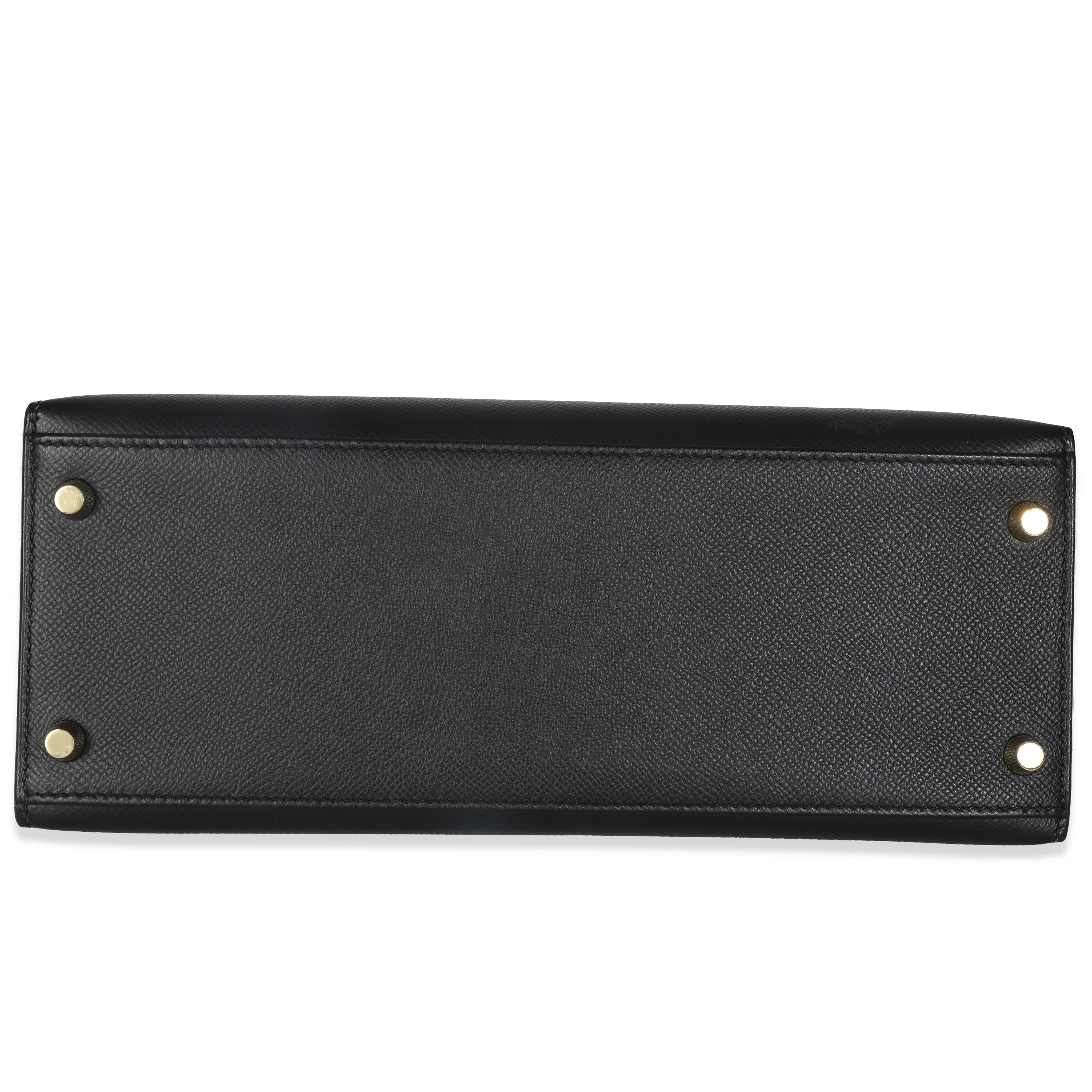 Black Epsom Sellier Kelly 28 GHW - Image 5