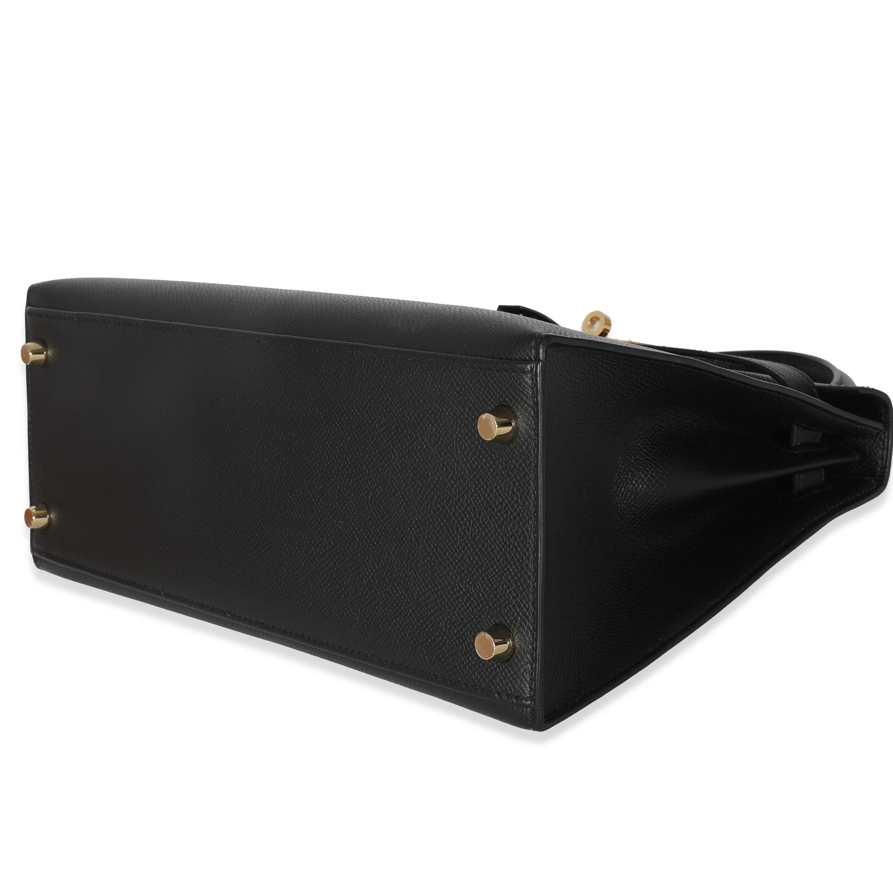 Black Epsom Sellier Kelly 28 GHW - Image 7
