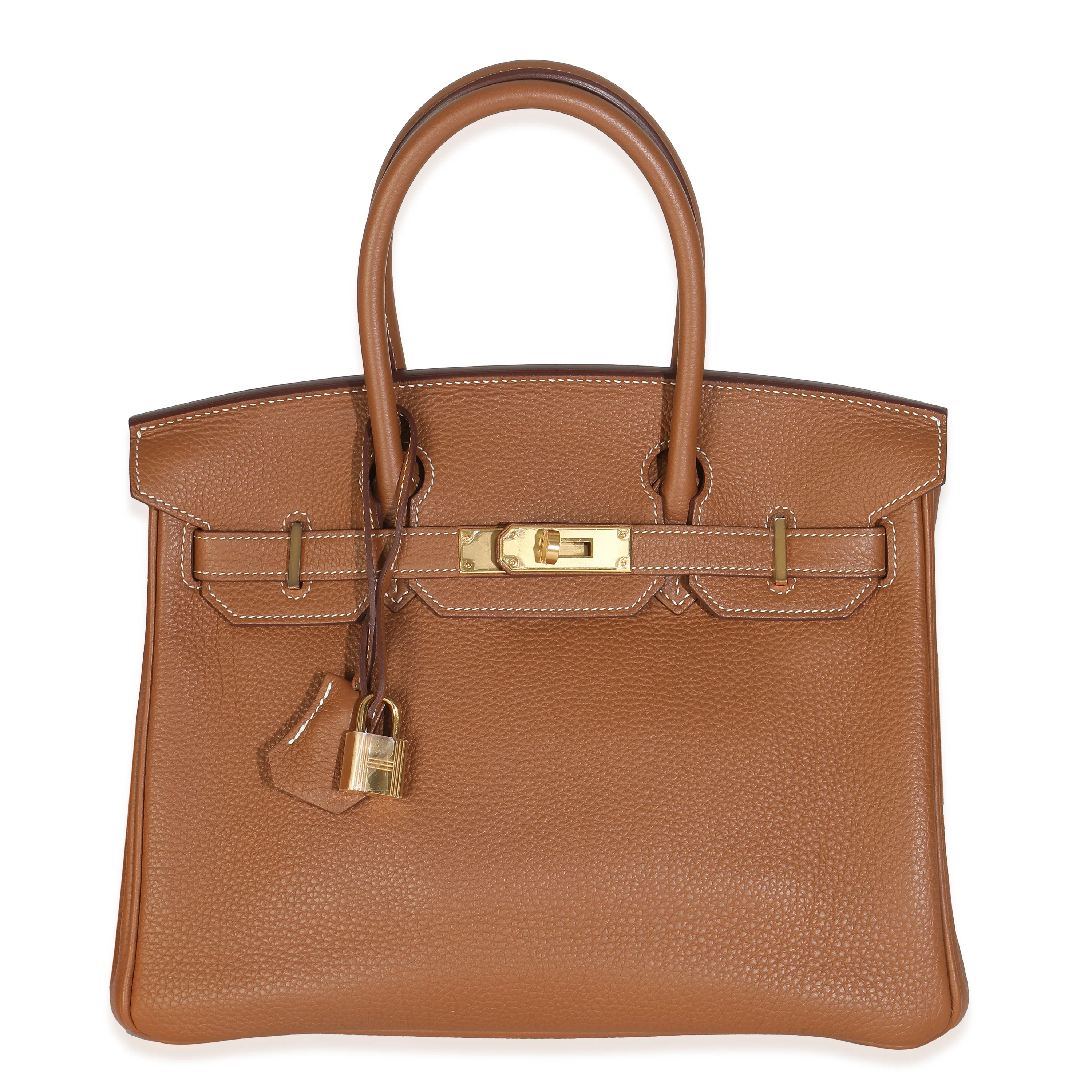 Gold Togo Birkin 30 GHW