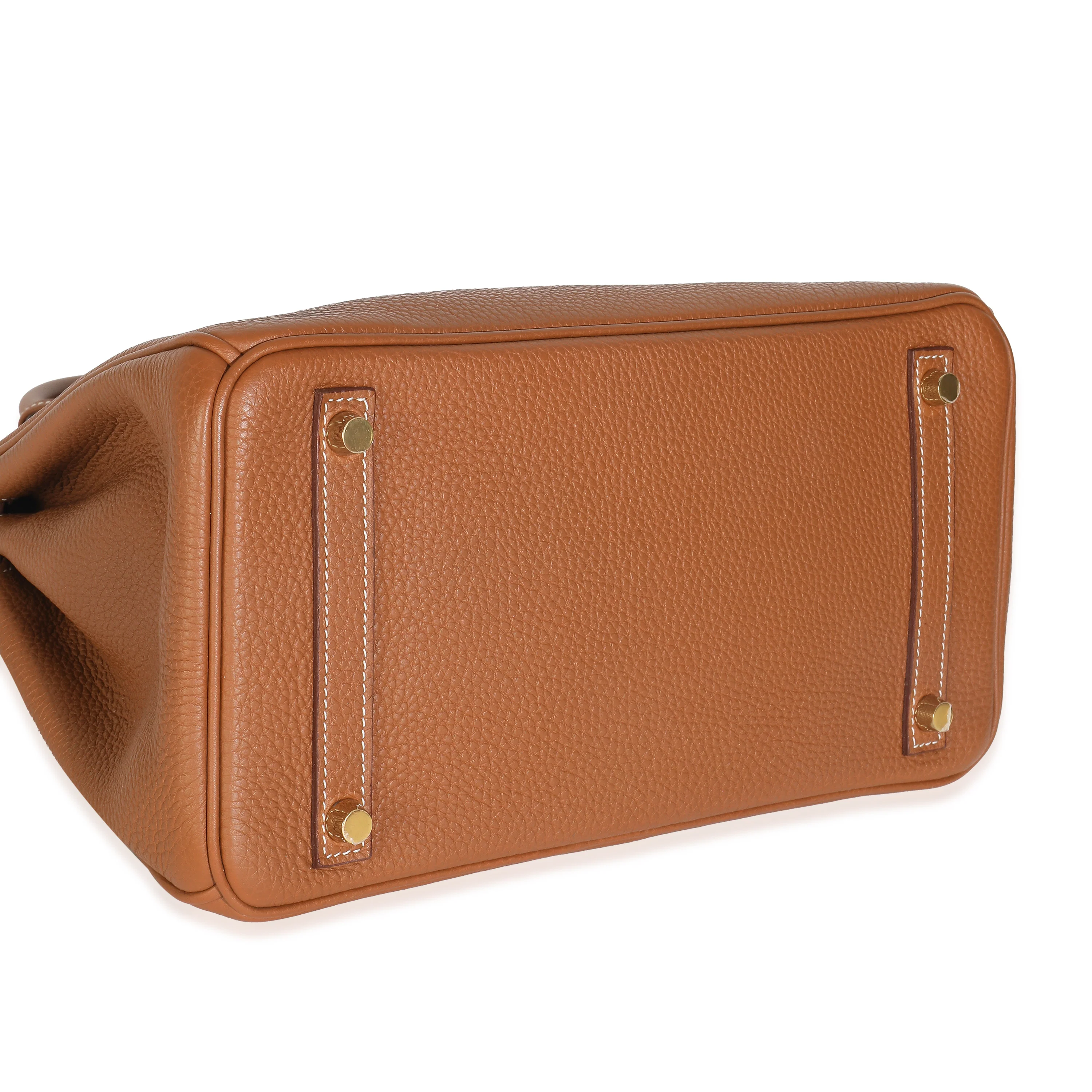 Gold Togo Birkin 30 GHW - Image 6