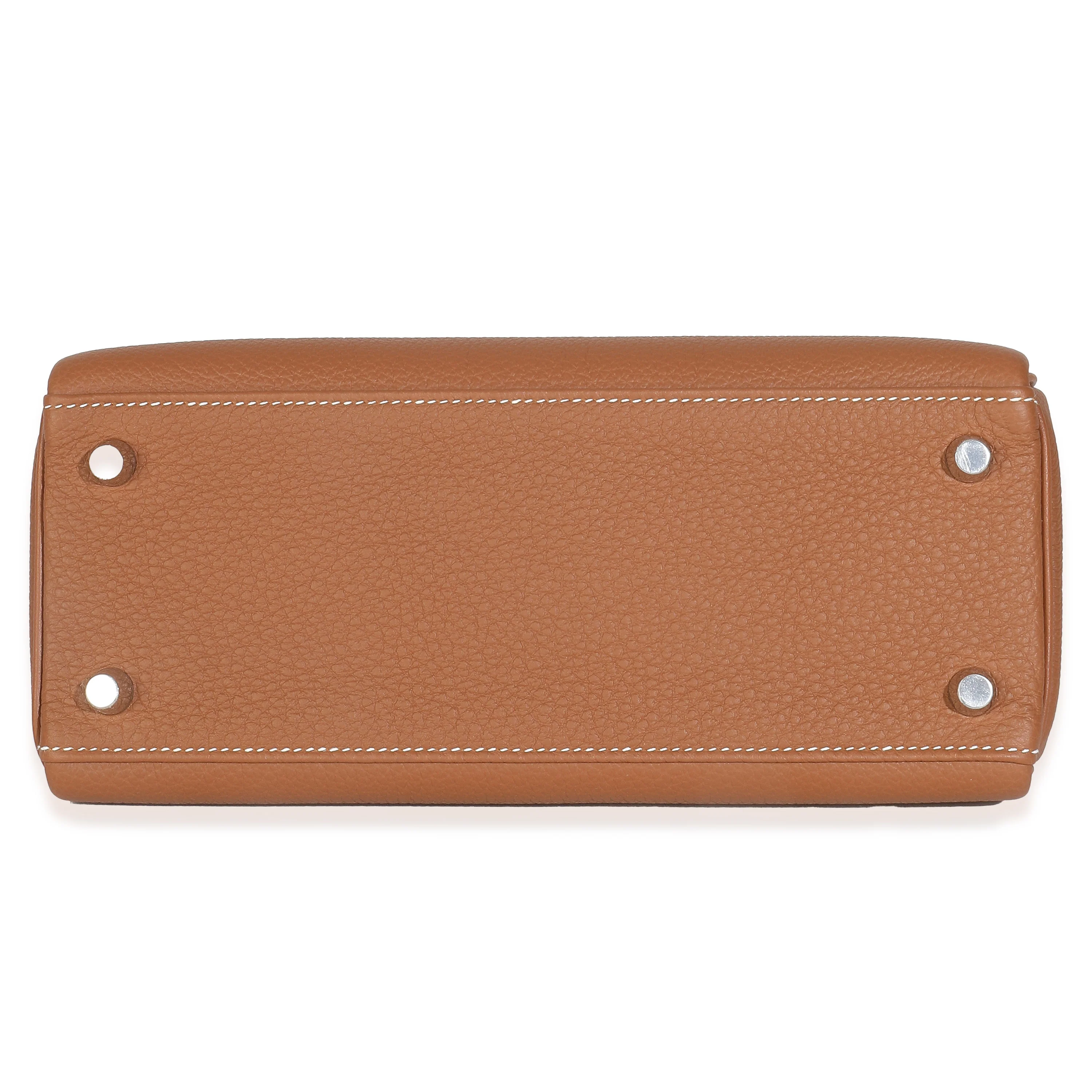 Gold Togo Retourne Kelly 25 PHW - Image 6