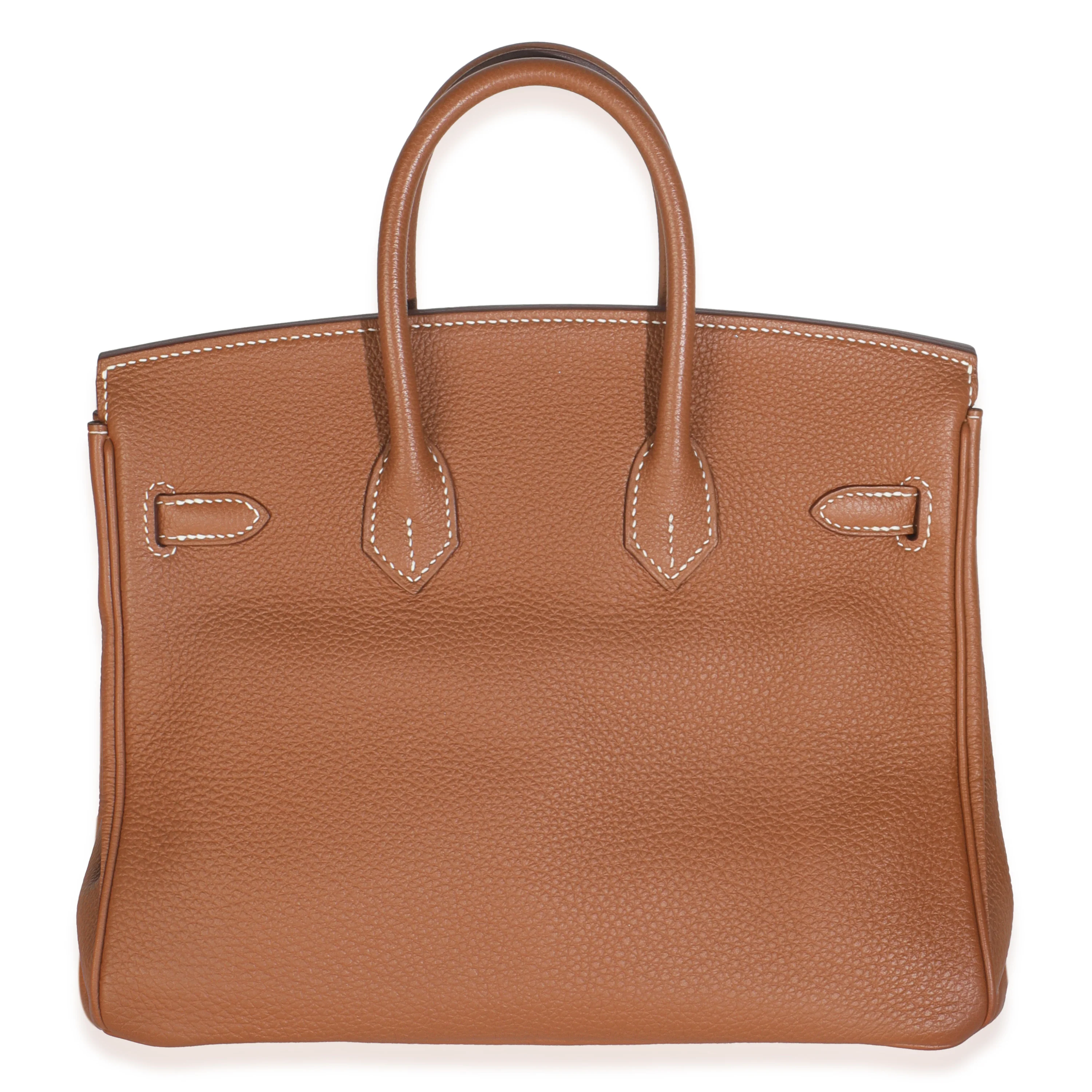 Gold Togo Birkin 25 GHW - Image 4