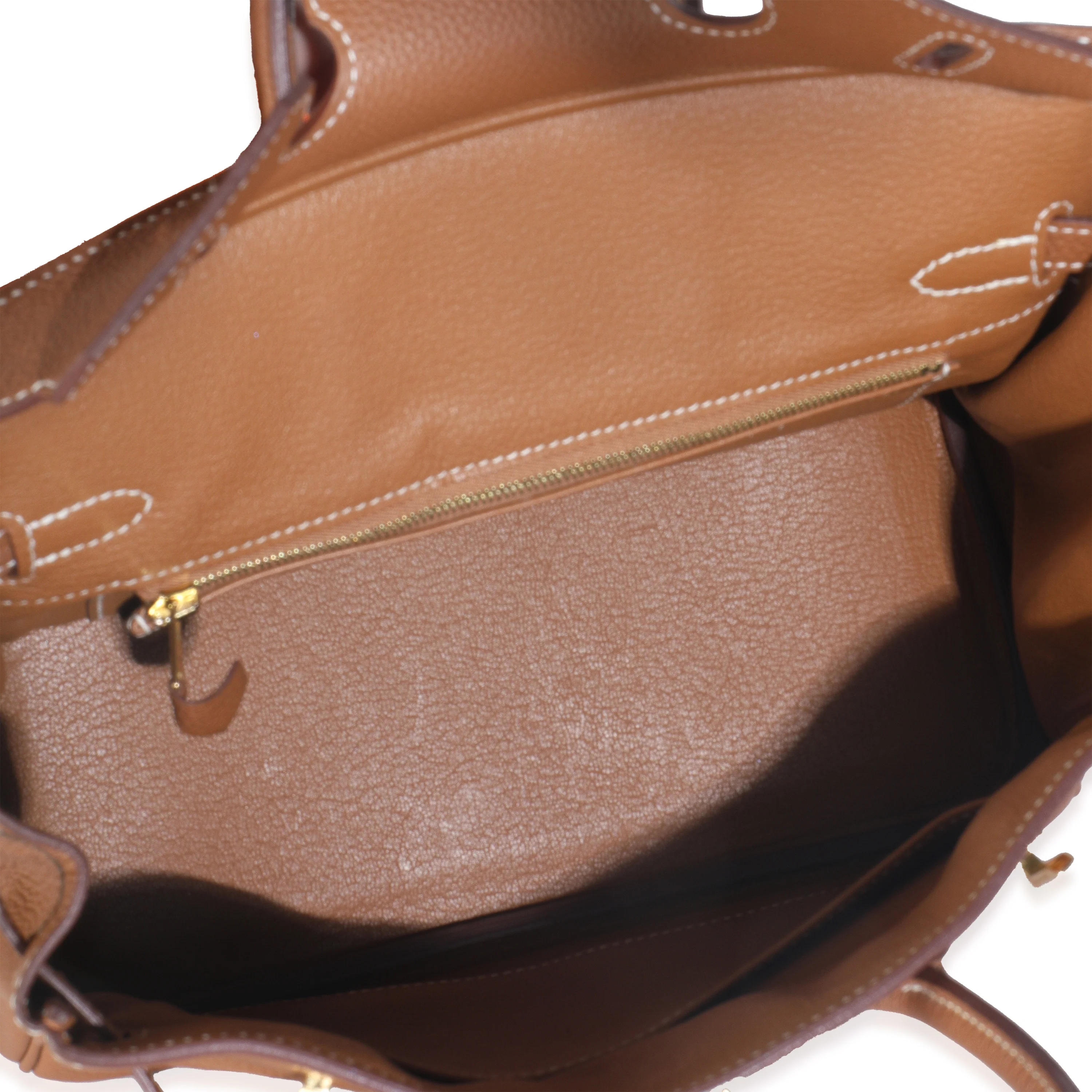 Gold Togo Birkin 25 GHW - Image 8
