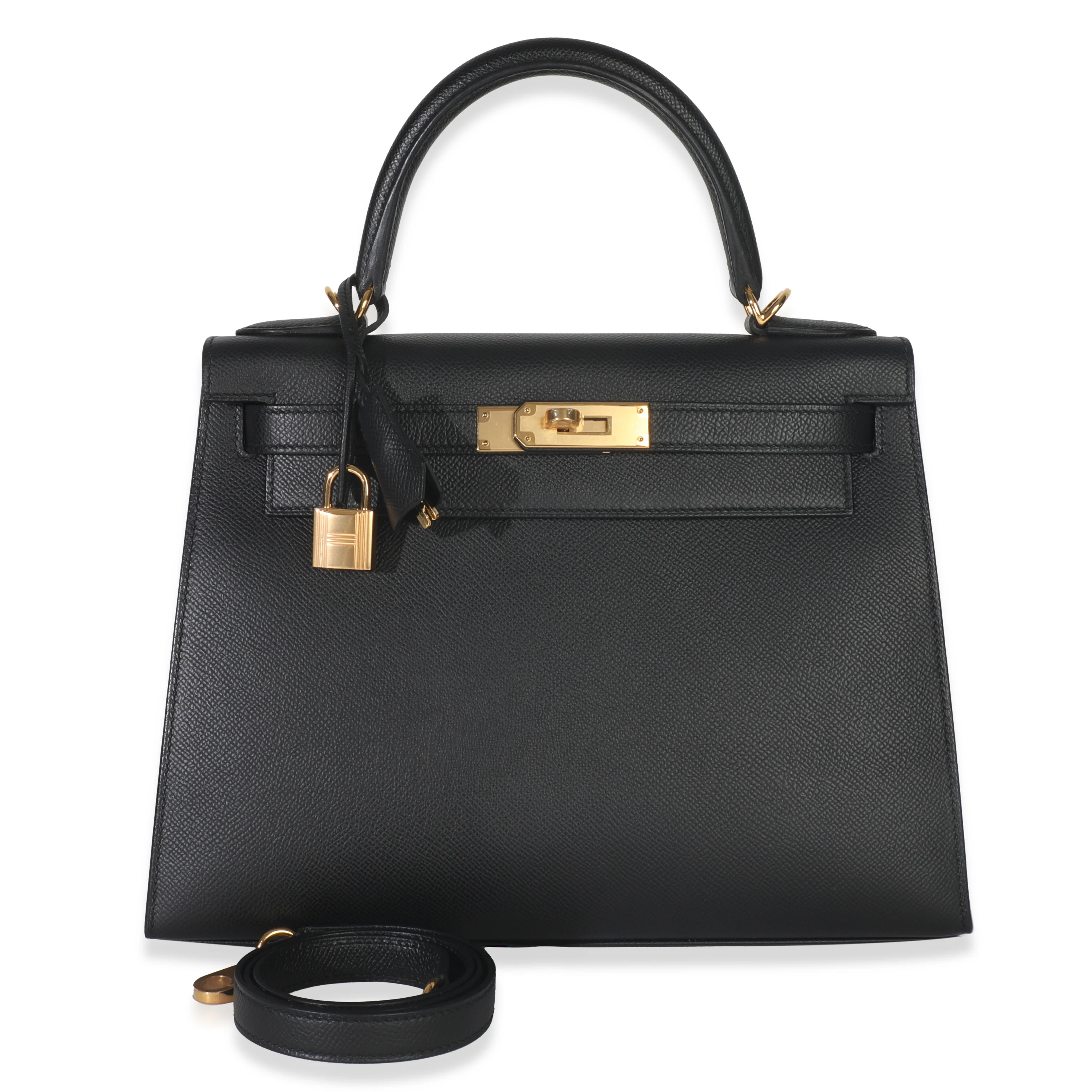 Black Epsom Sellier Kelly 28 GHW