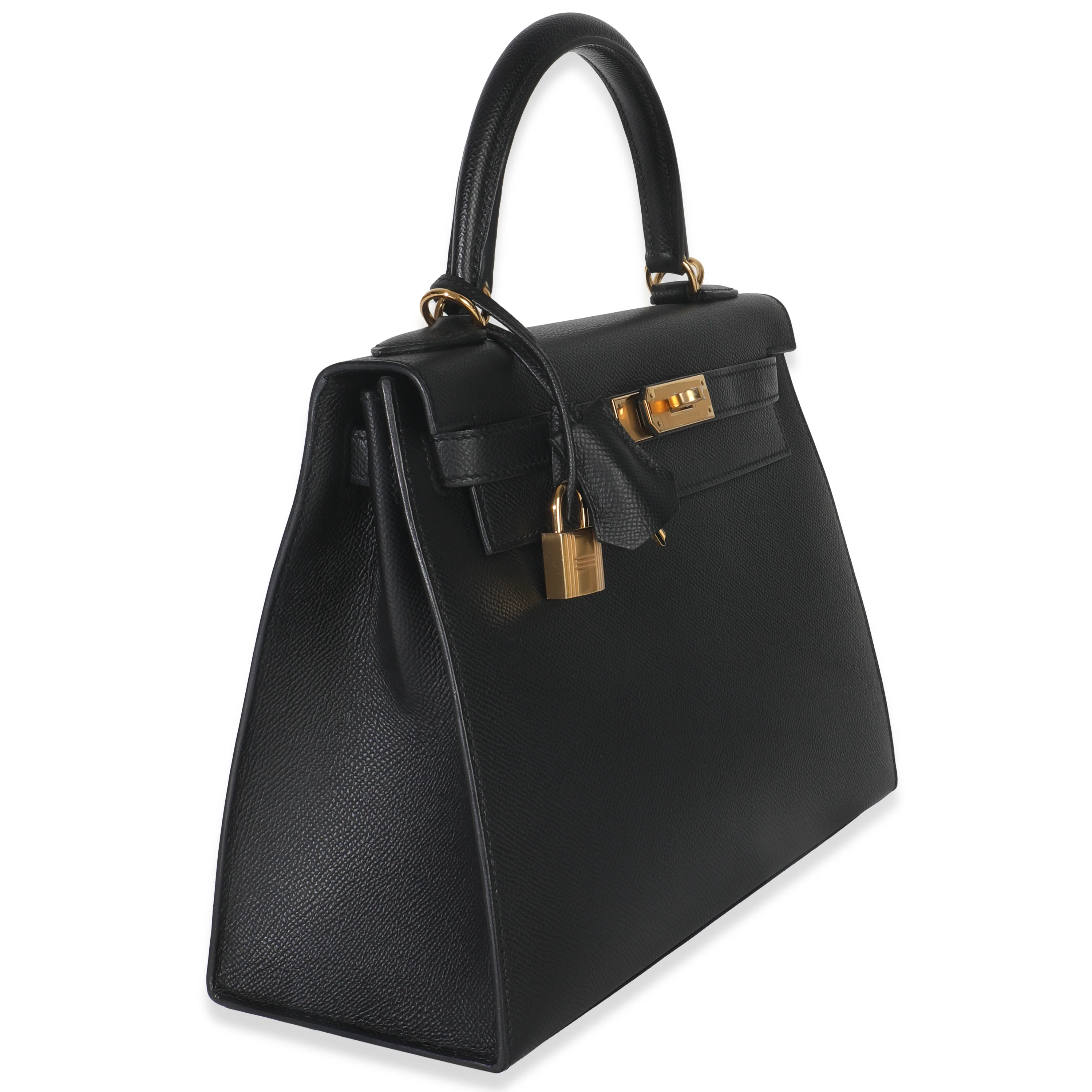 Black Epsom Sellier Kelly 28 GHW - Image 3