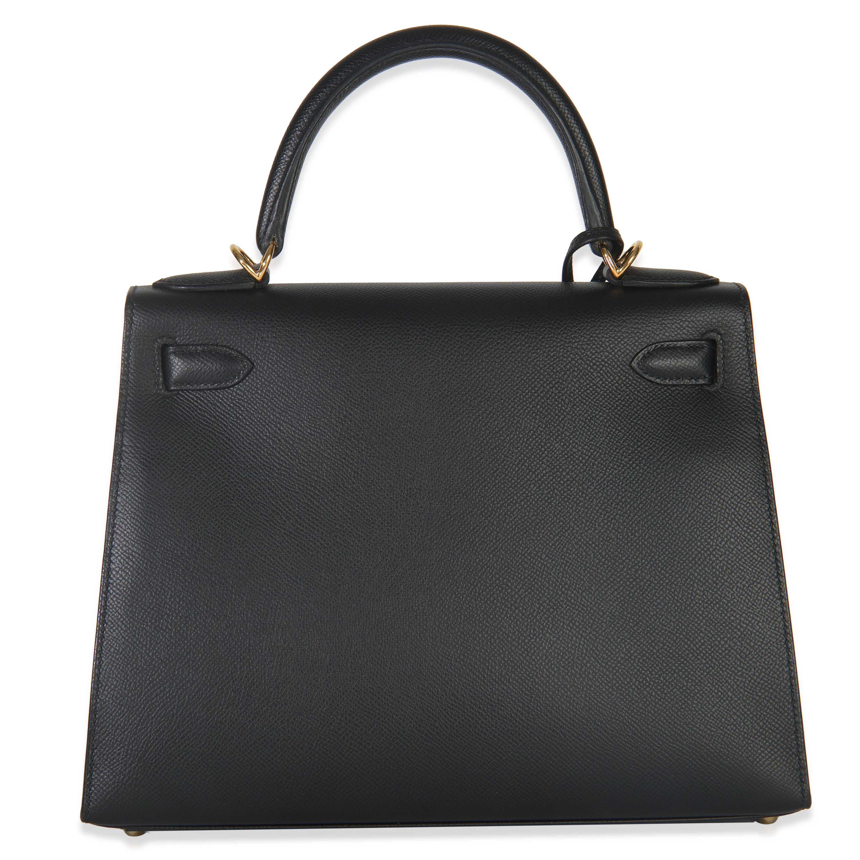 Black Epsom Sellier Kelly 28 GHW - Image 8