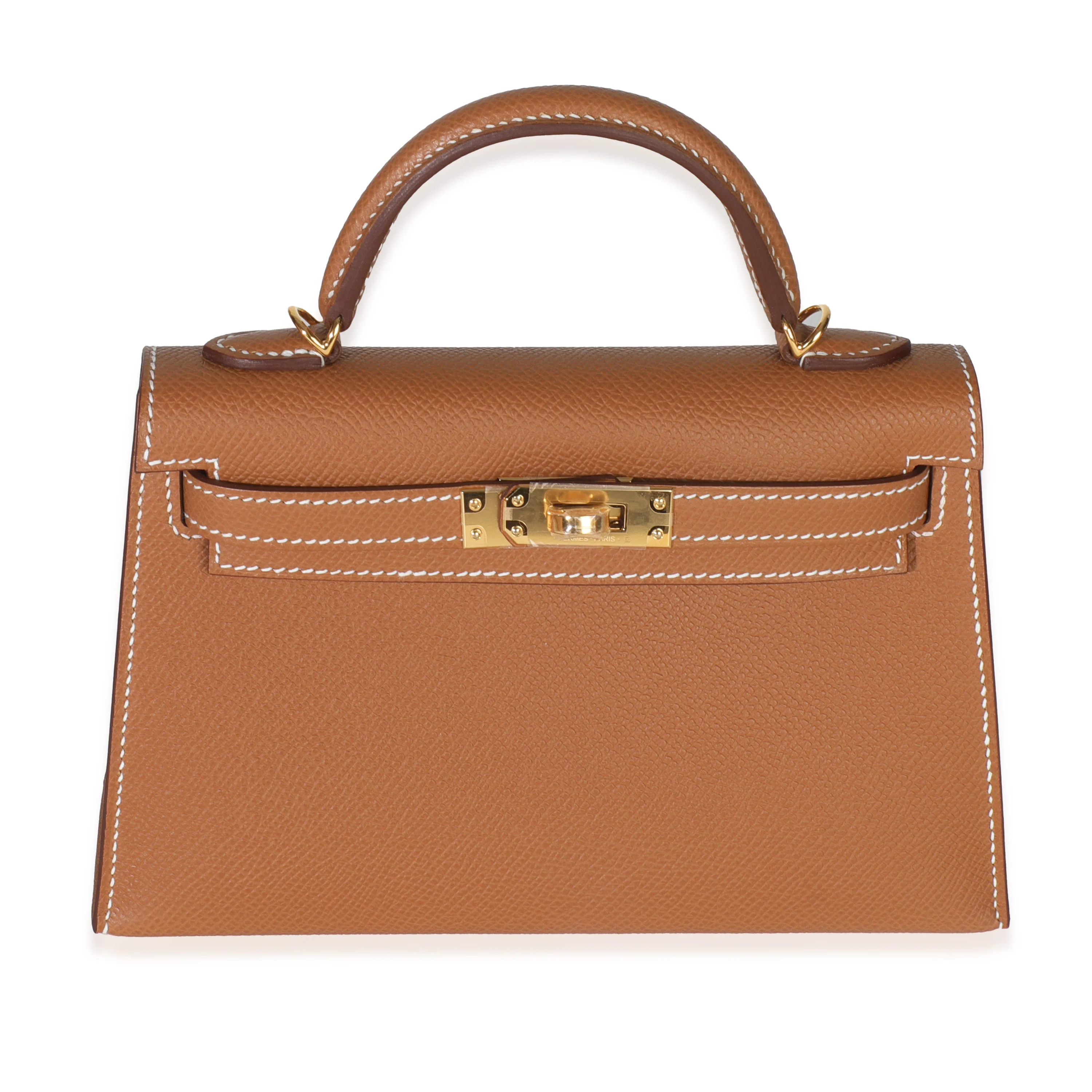 Gold Epsom Mini Kelly 20 II GHW