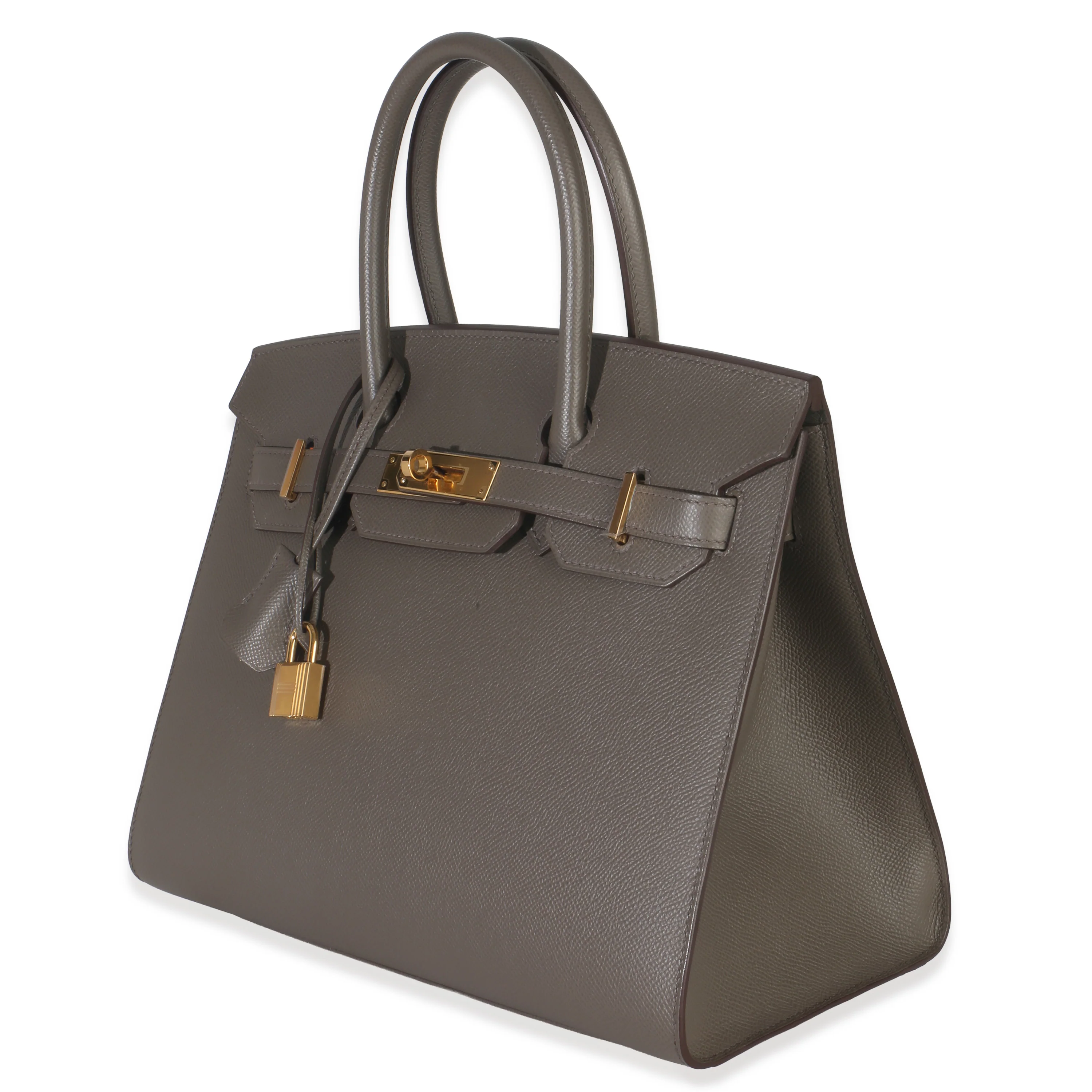 Etain Epsom Sellier Birkin 30 GHW - Image 2