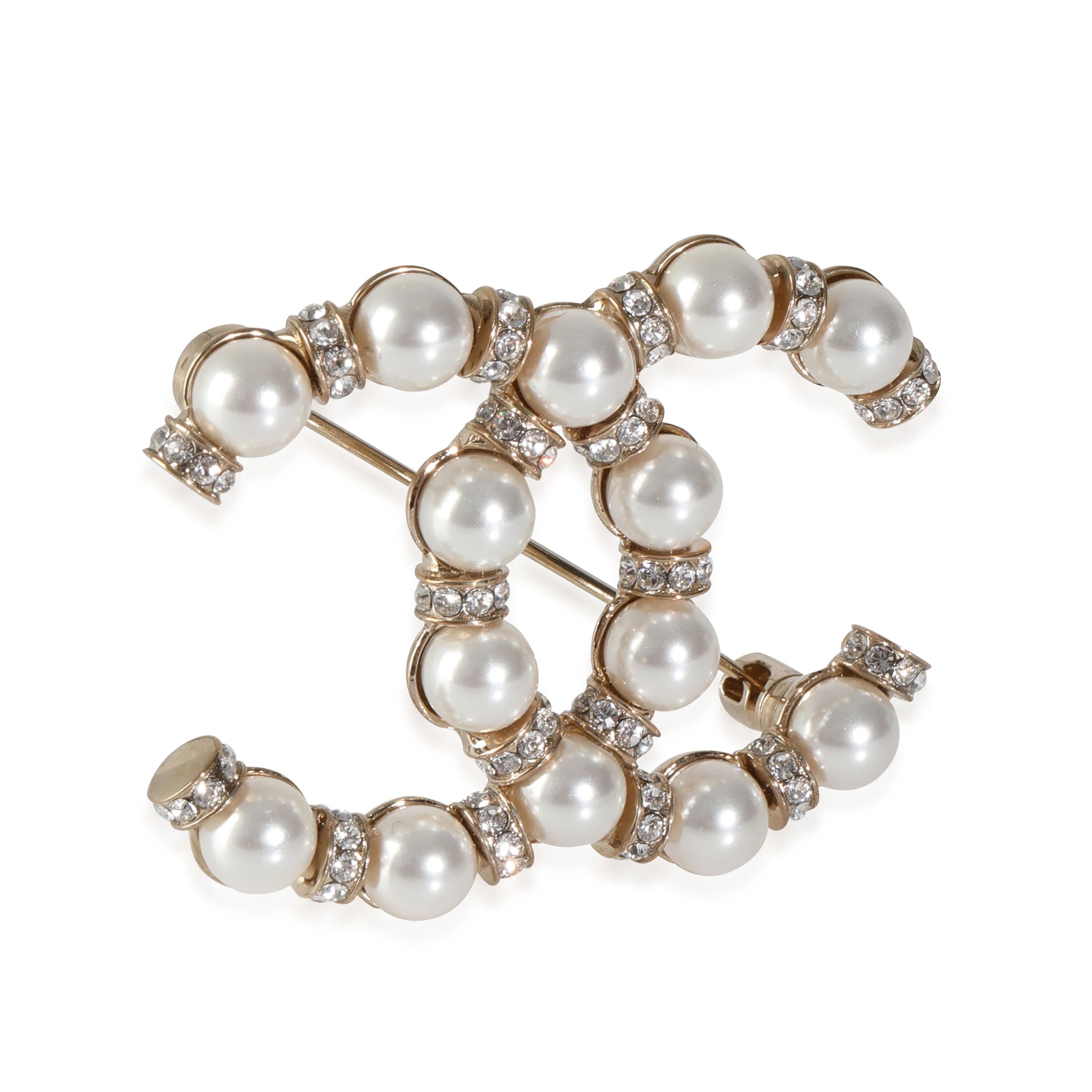 Gold-Plated 2022 CC Brooch