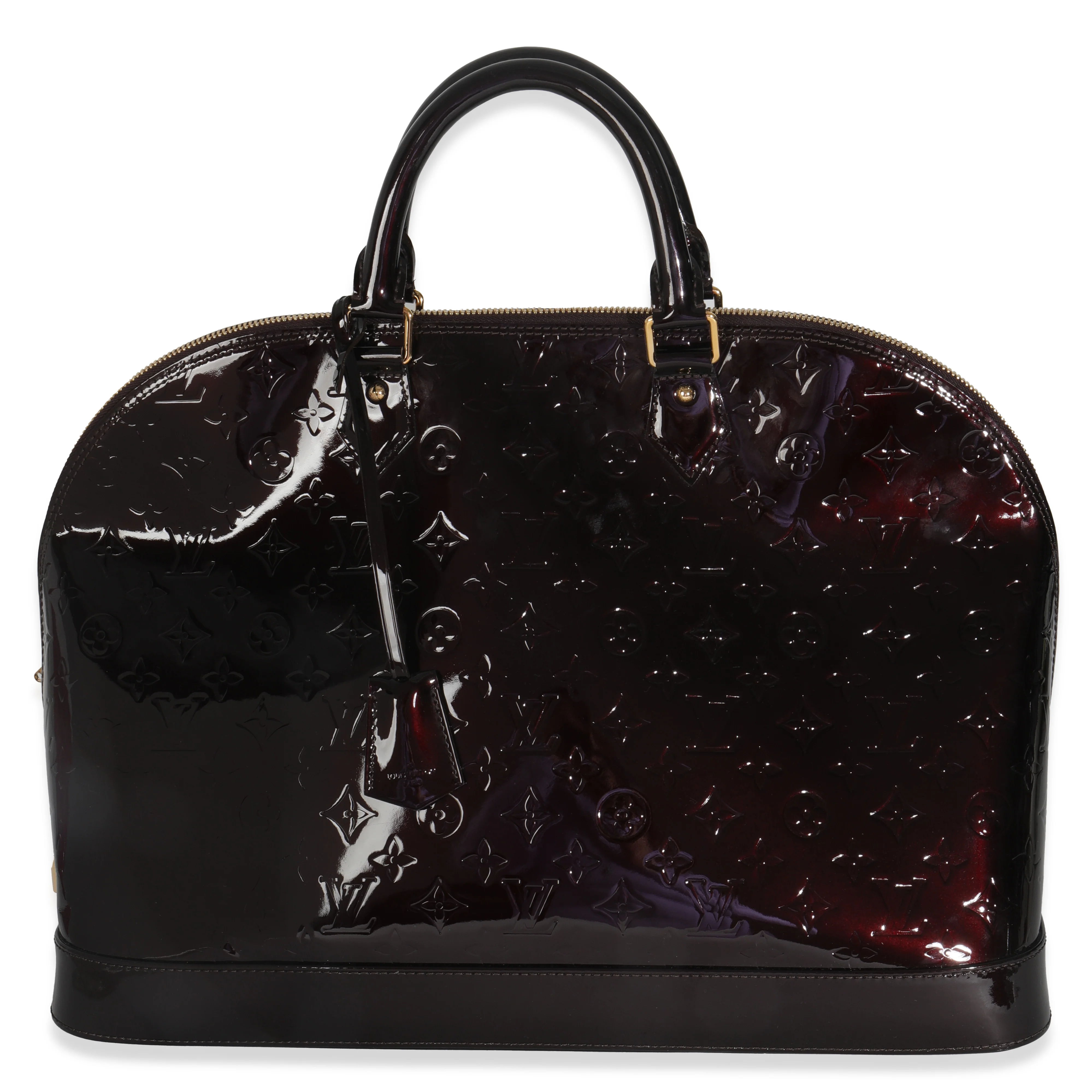 Amarante Monogram Vernis Alma GM XL