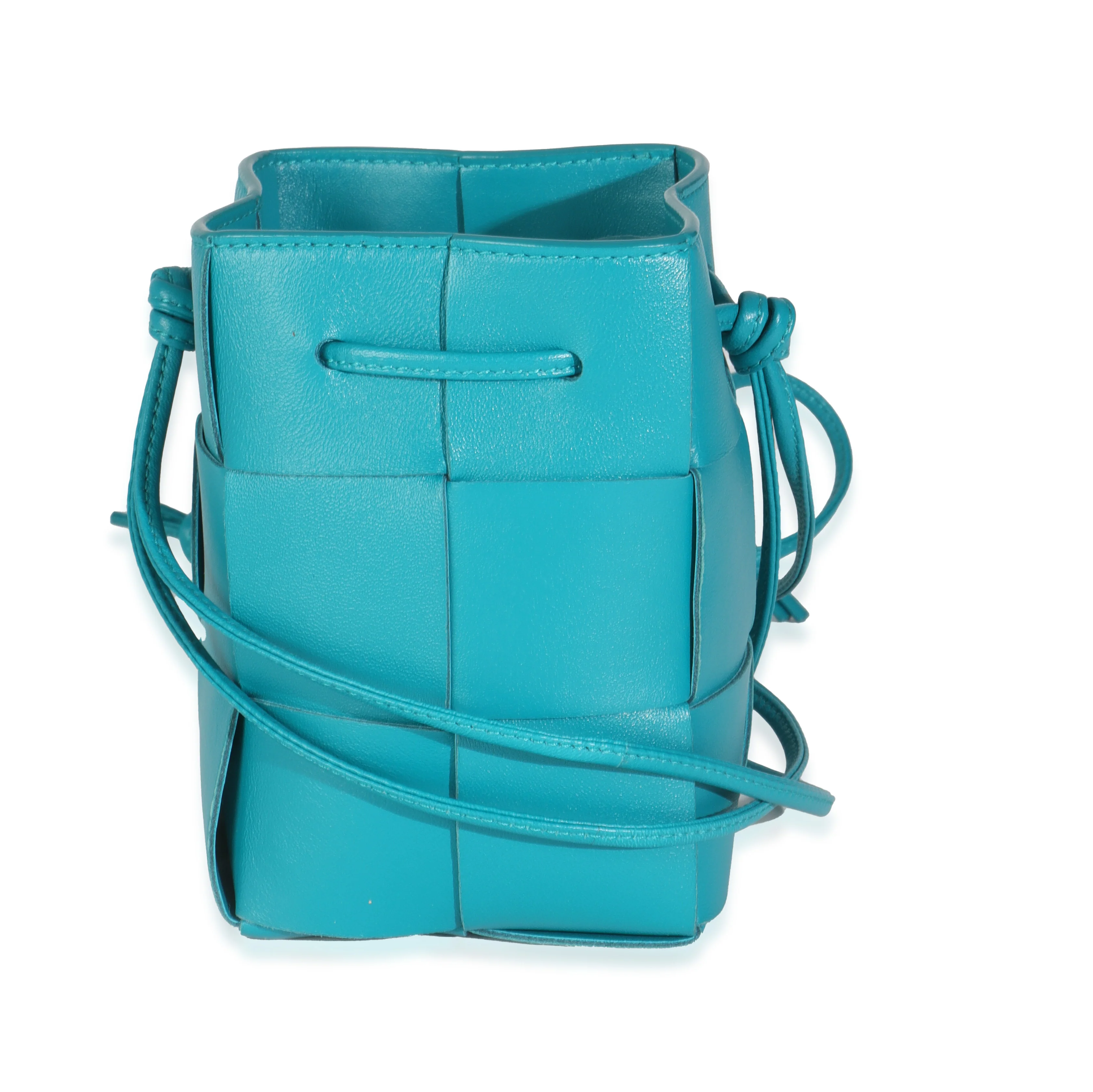 Blaster Nappa Maxi Intrecciato Mini Cassette Bucket Bag - Image 4