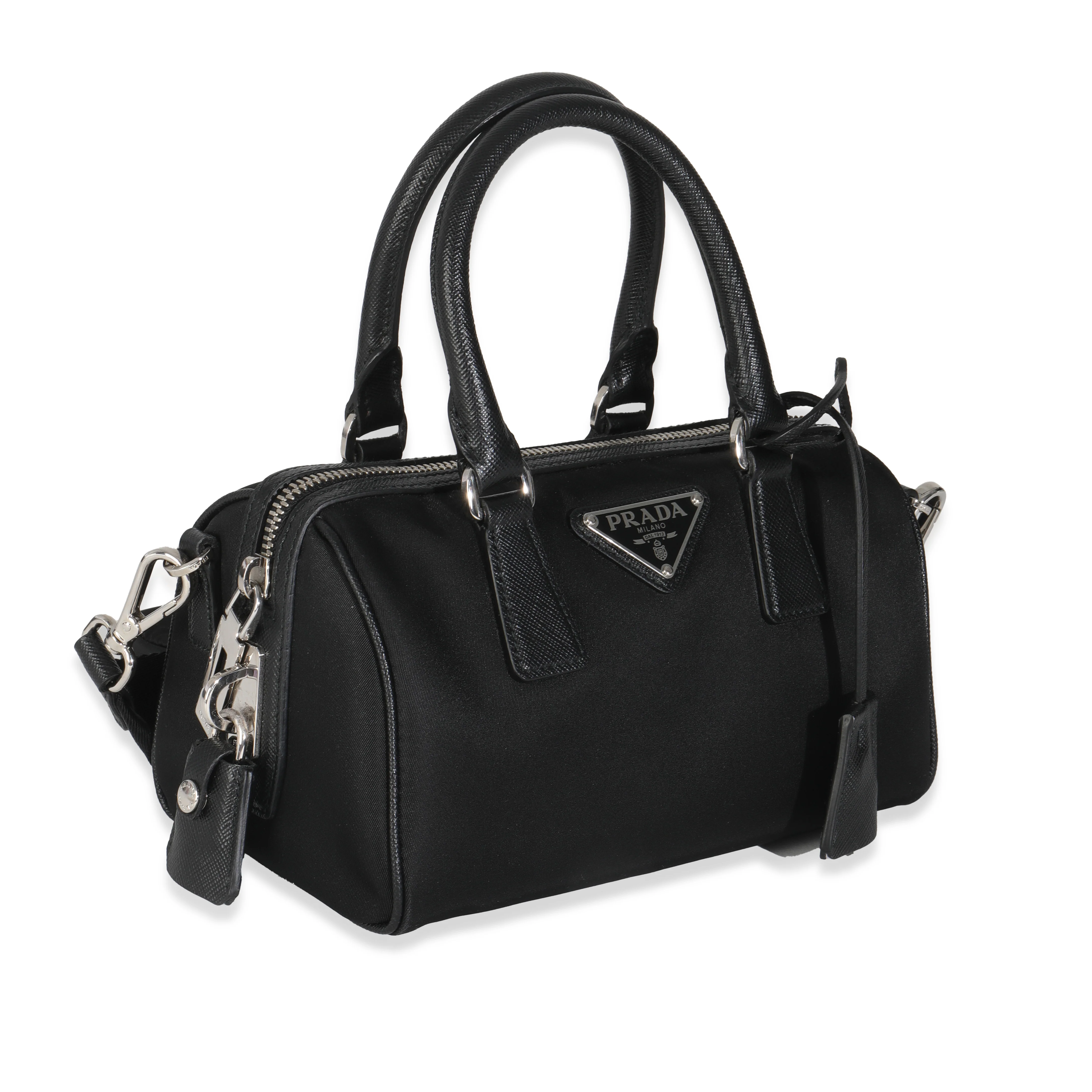 Black Re-Nylon Re-Edition 2005 Top Handle Crossbody Bag - Image 3