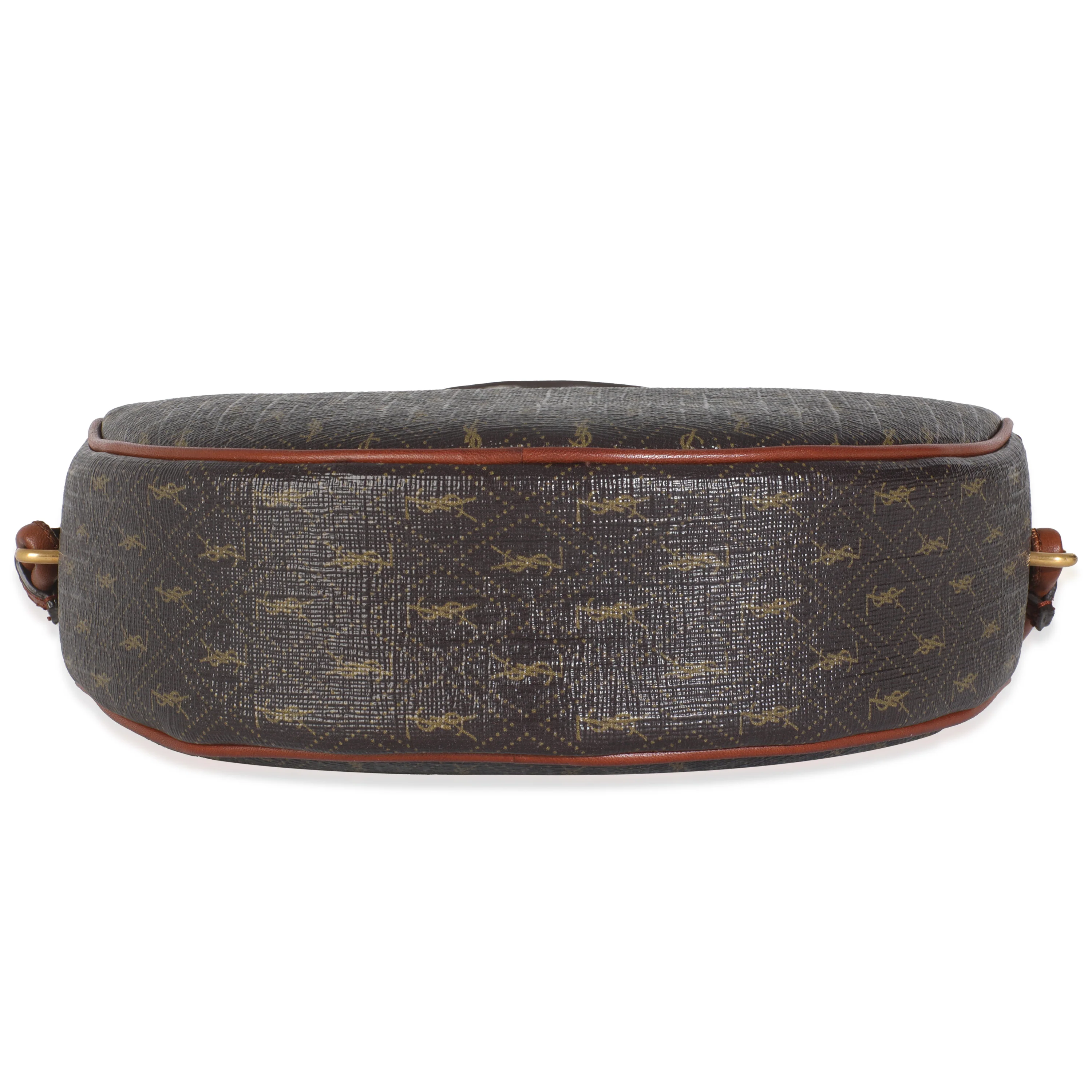 Brown Canvas Le Monogramme Cœur Heart Bag - Image 6