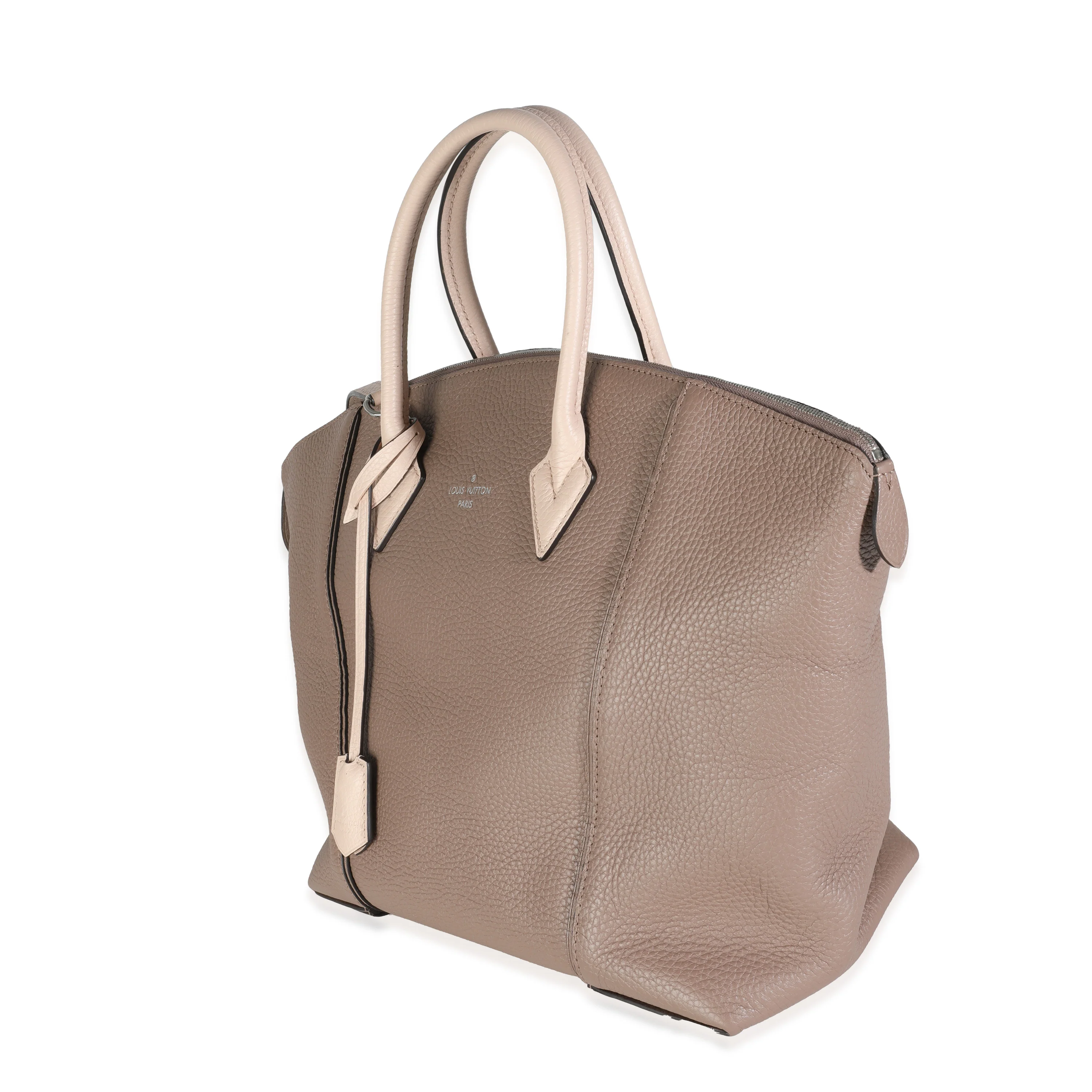 Taupe Petale Taurillon Soft Lockit MM - Image 2