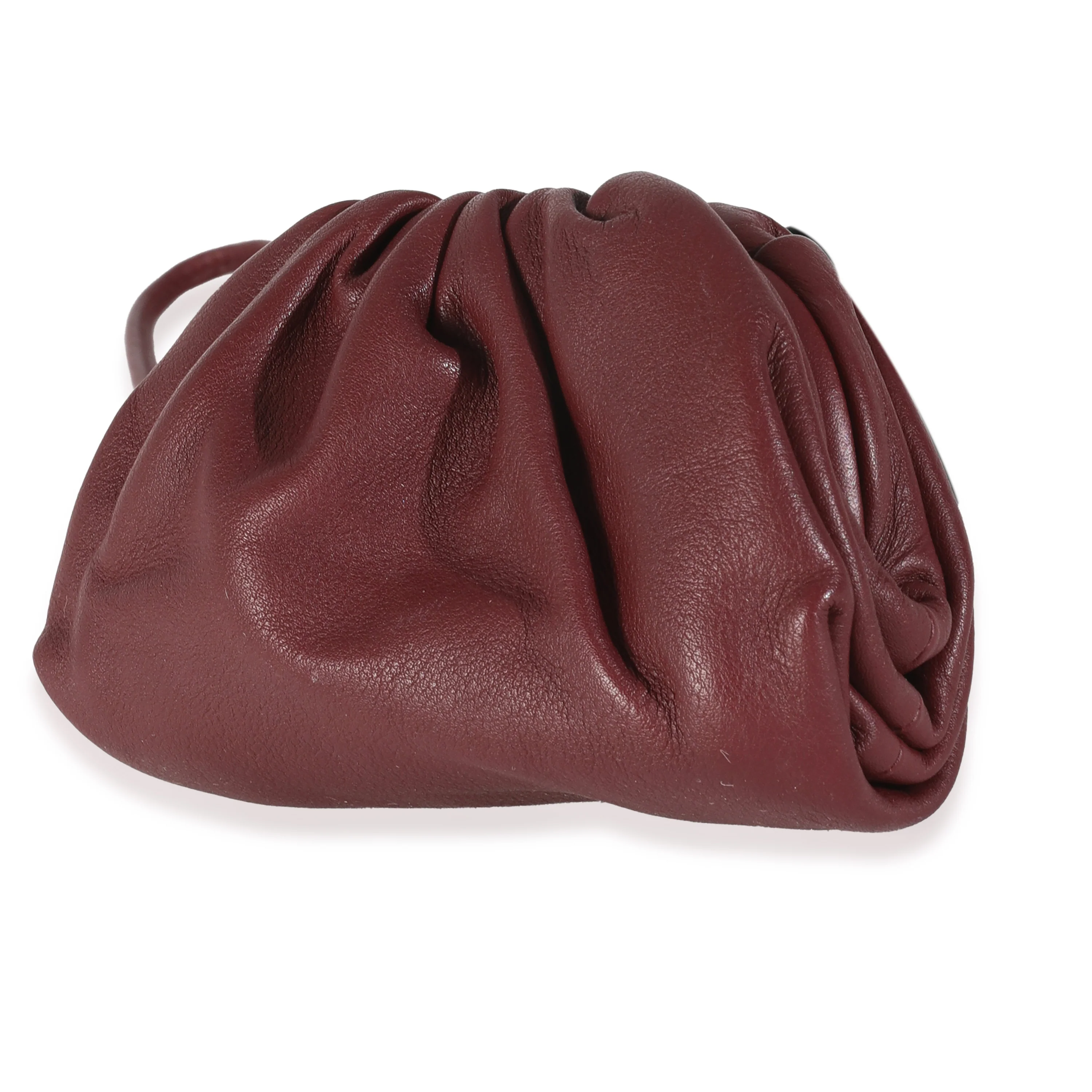 Bordeaux Nappa Pouch Coin Purse - Image 2