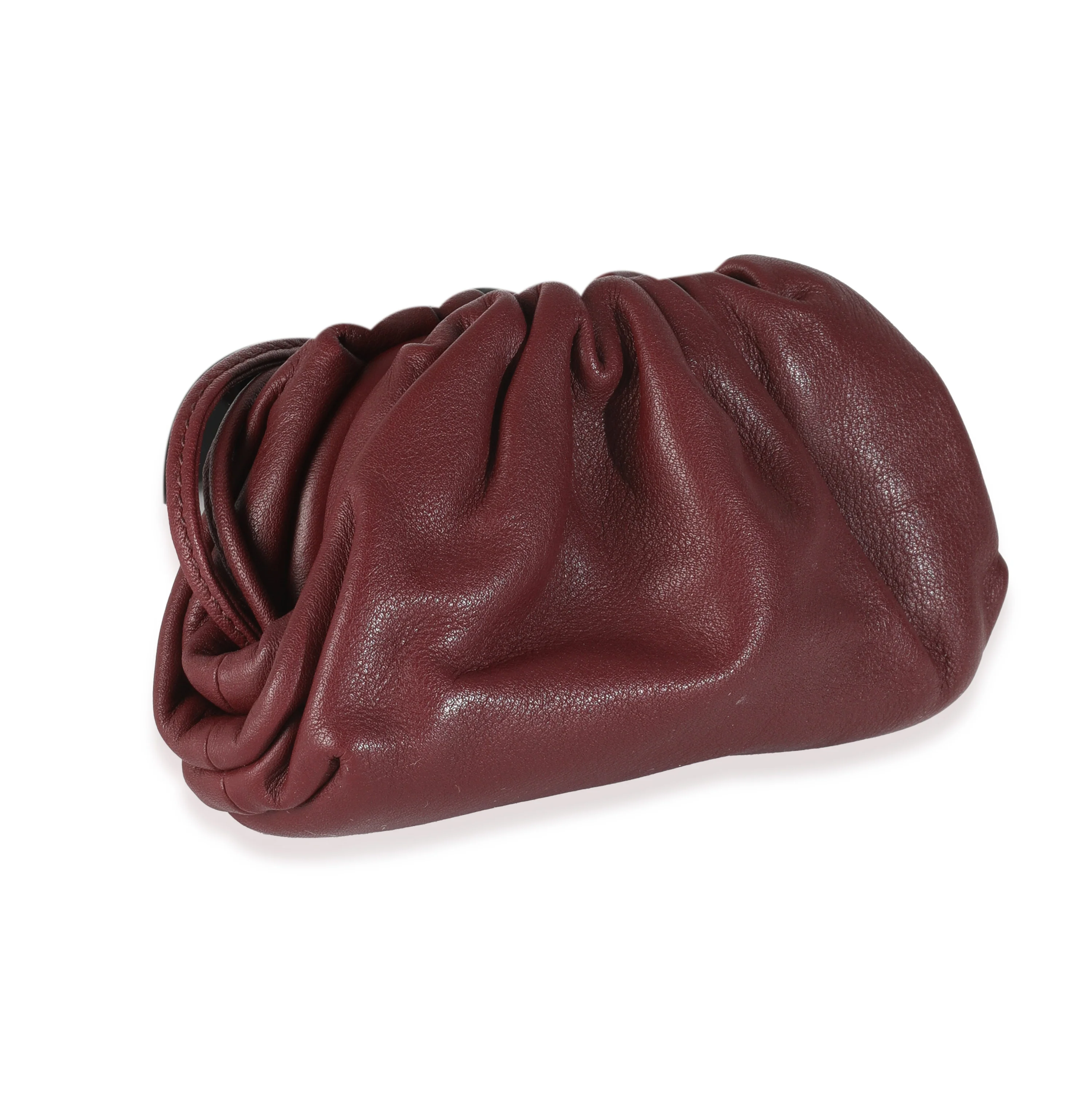 Bordeaux Nappa Pouch Coin Purse - Image 3