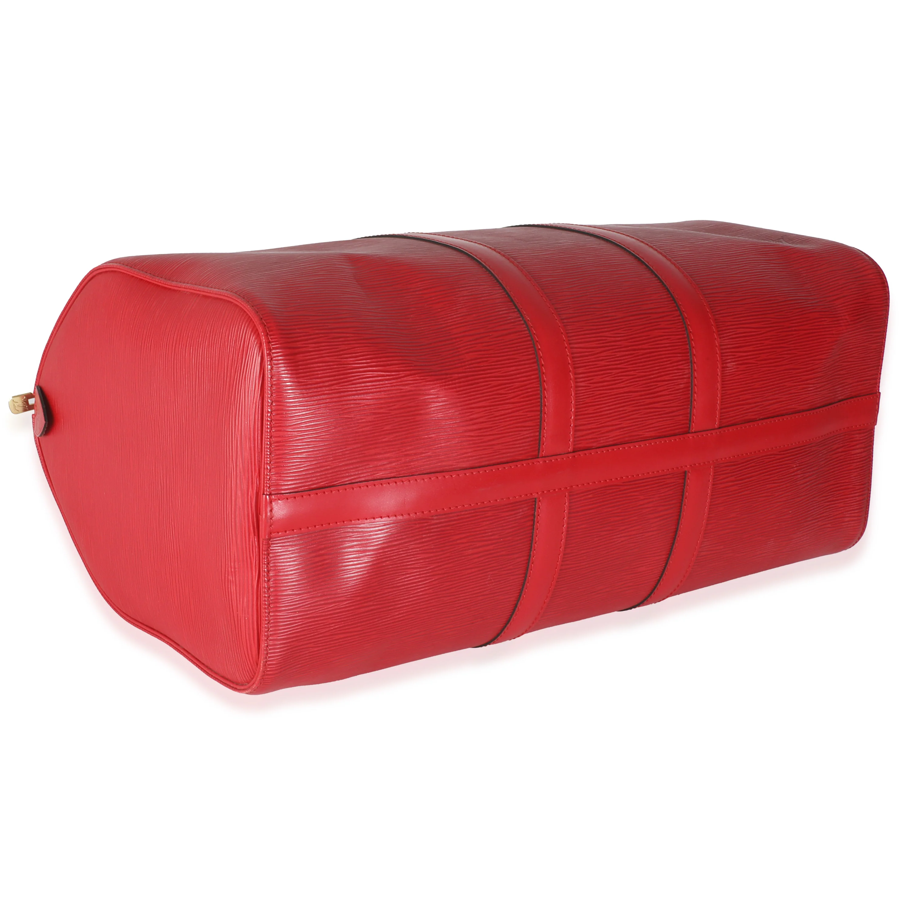Vintage Red Epi Keepall 45 - Image 6