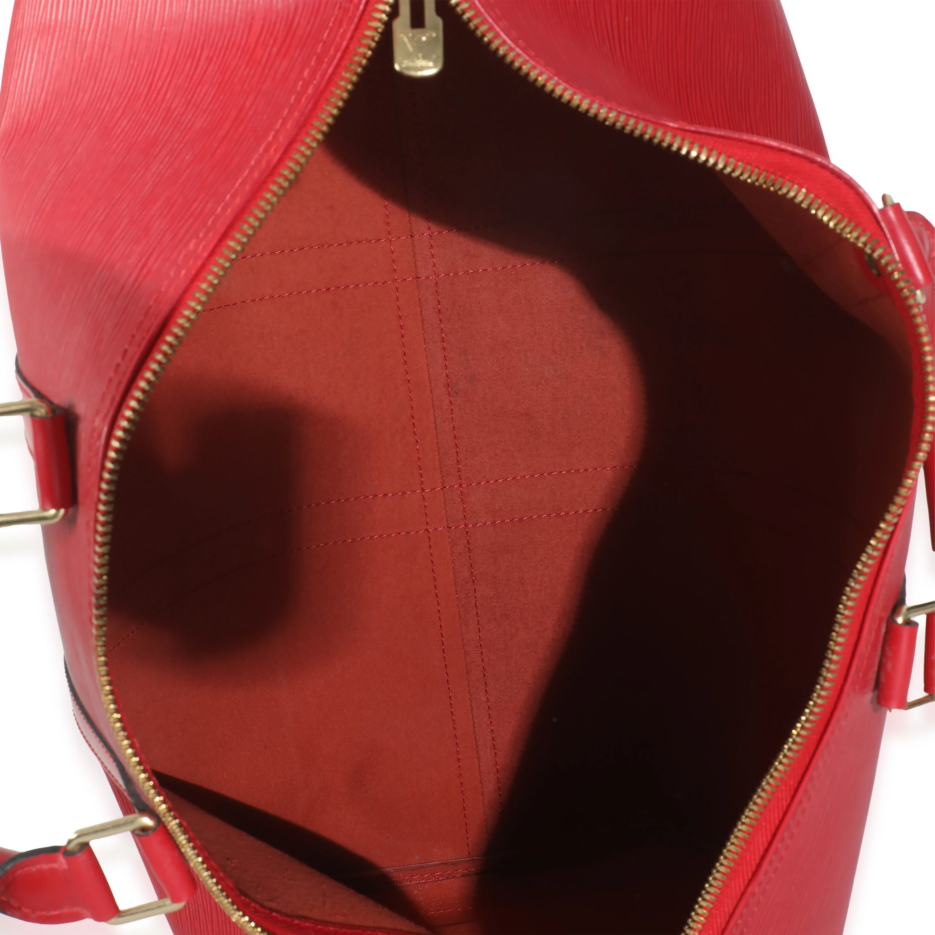 Vintage Red Epi Keepall 45 - Image 8