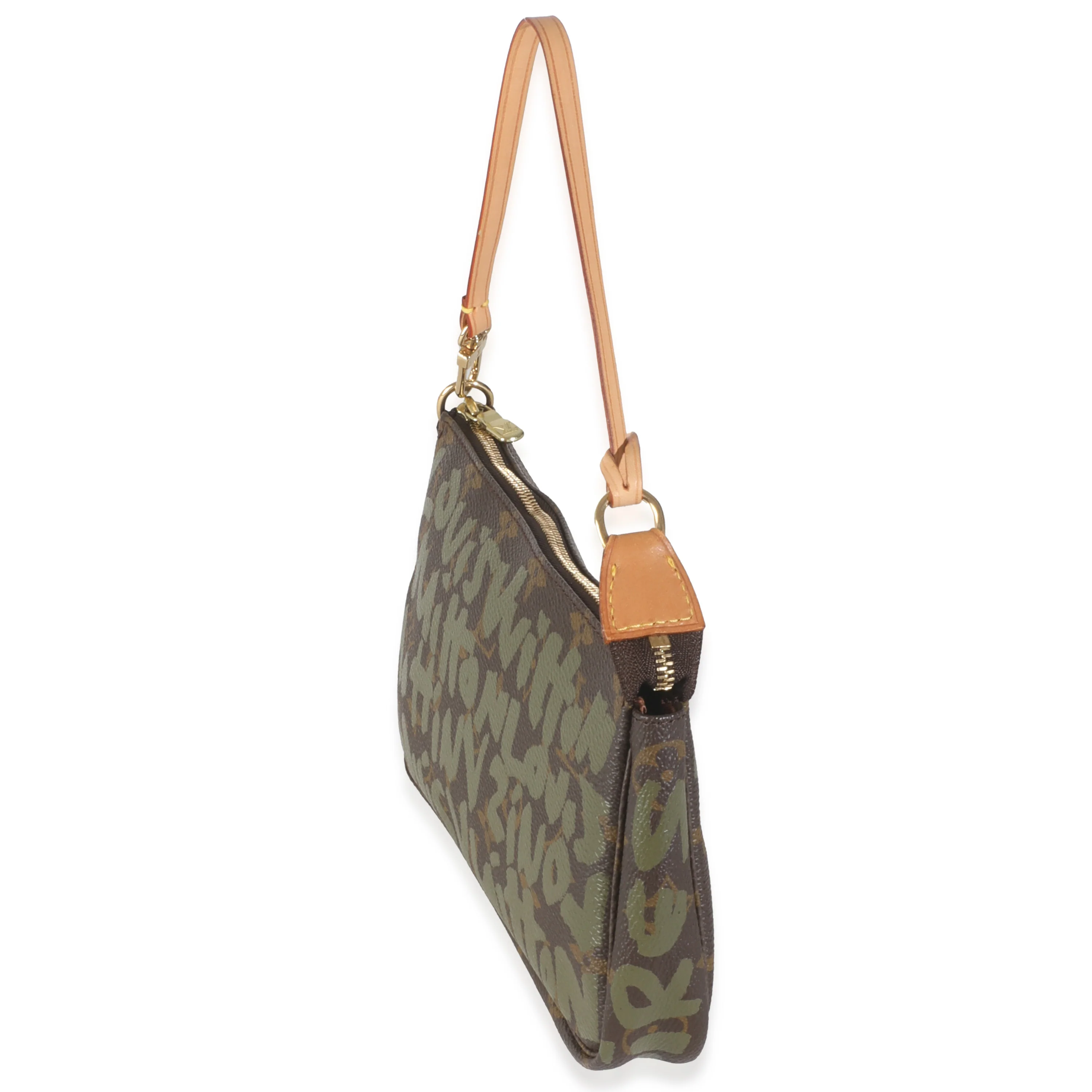 x Stephen Sprouse Monogram Canvas Graffiti Pochette Accessories - Image 2