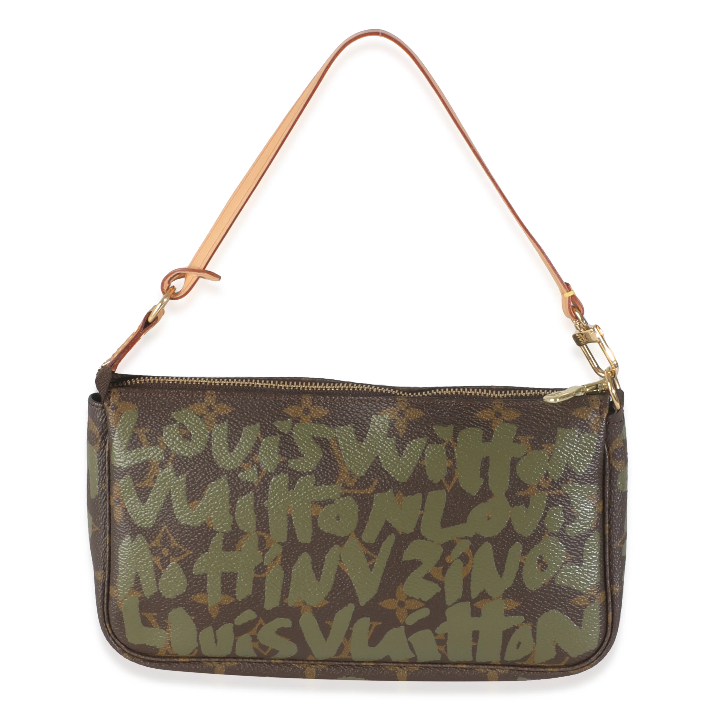 x Stephen Sprouse Monogram Canvas Graffiti Pochette Accessories - Image 4