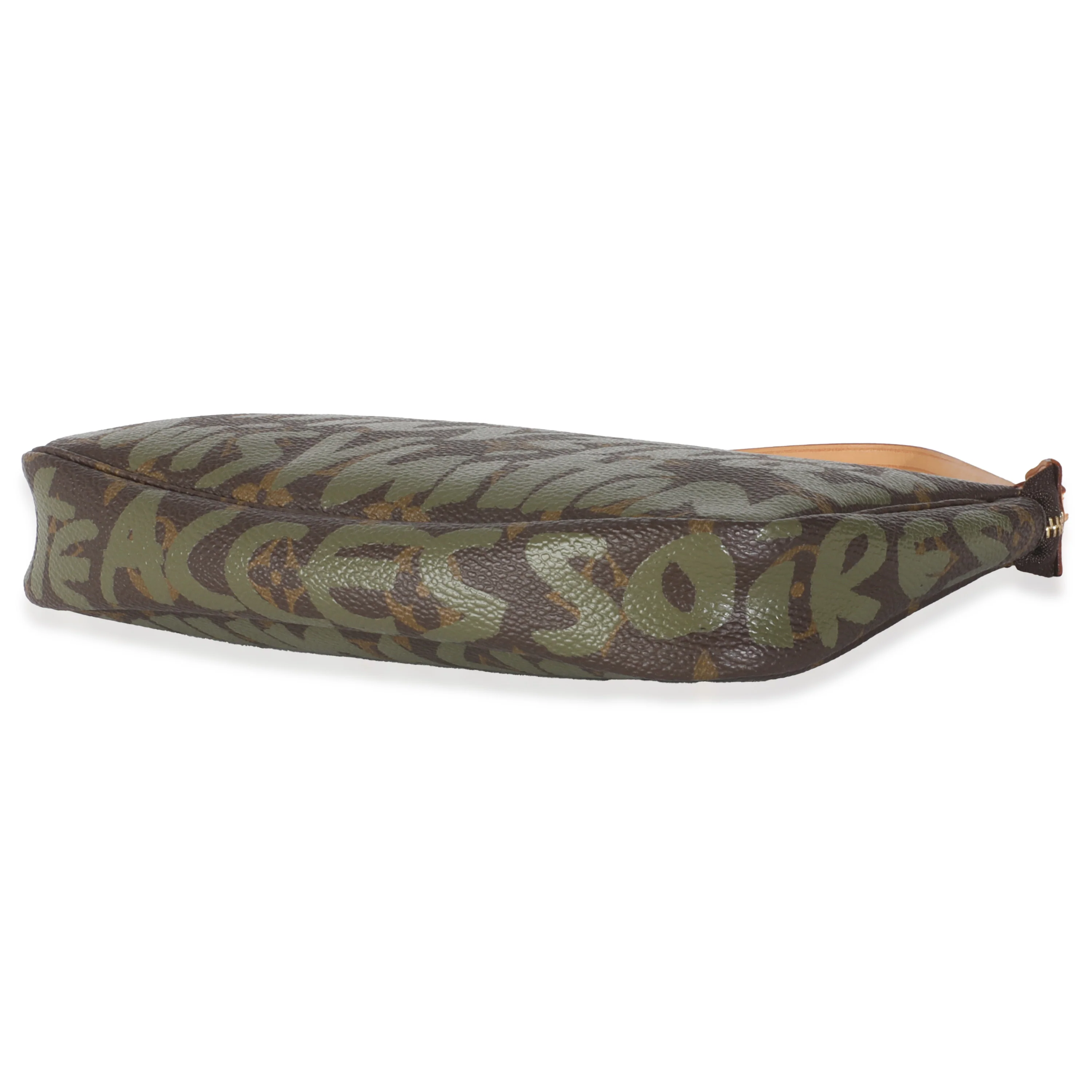 x Stephen Sprouse Monogram Canvas Graffiti Pochette Accessories - Image 7