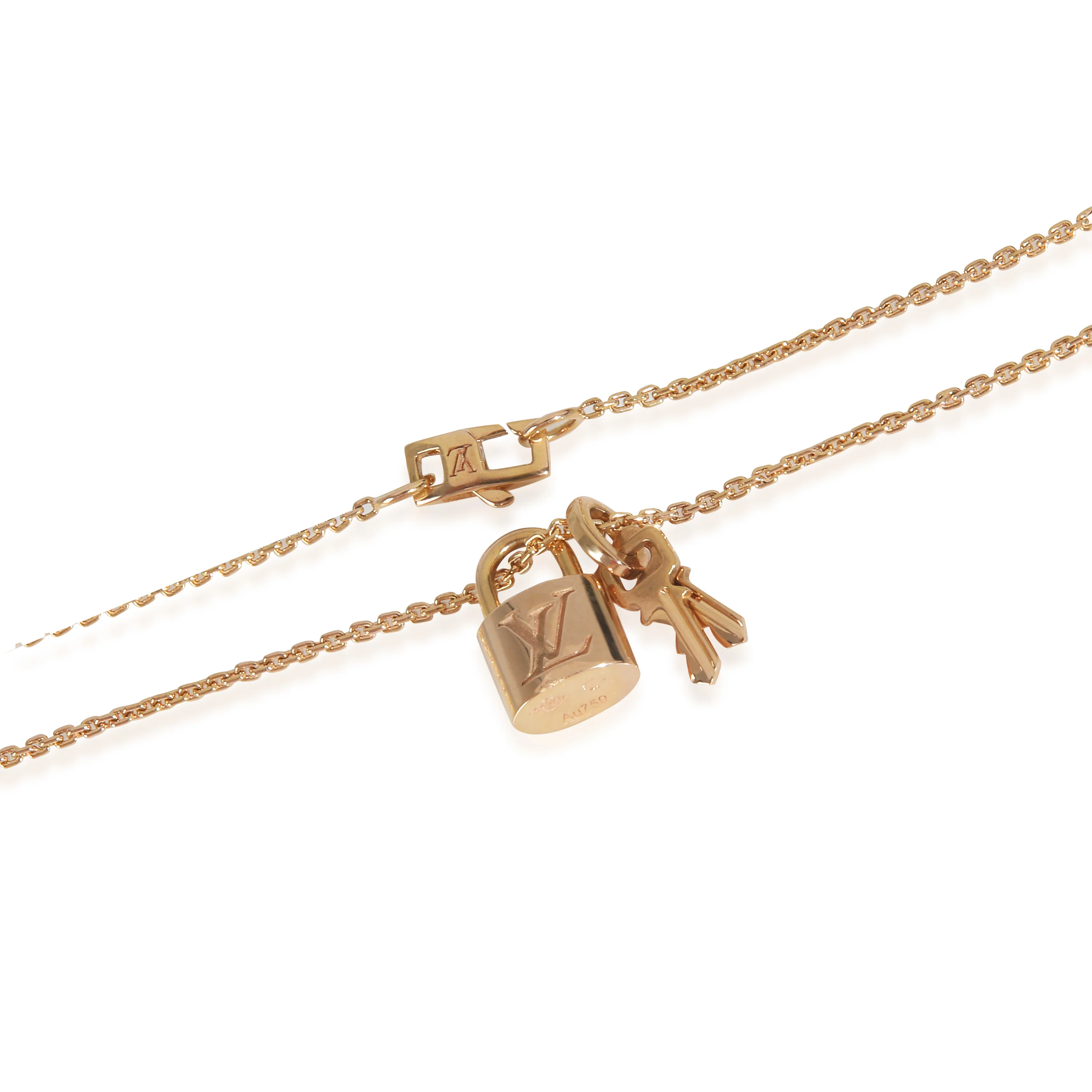 Yellow Gold Lockit Pendant - Image 3