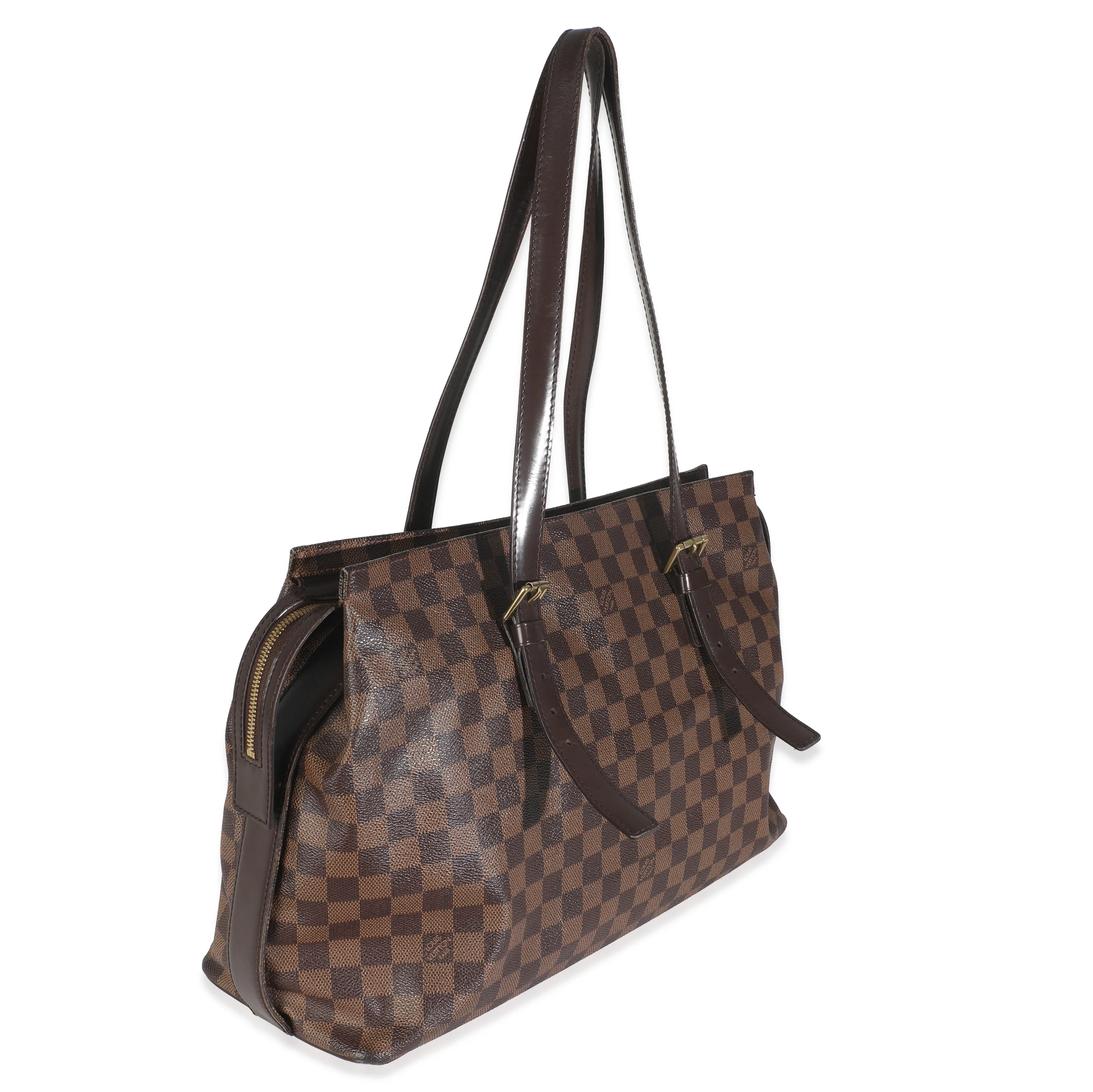 Damier Ebene Canvas Chelsea Zip Tote - Image 3