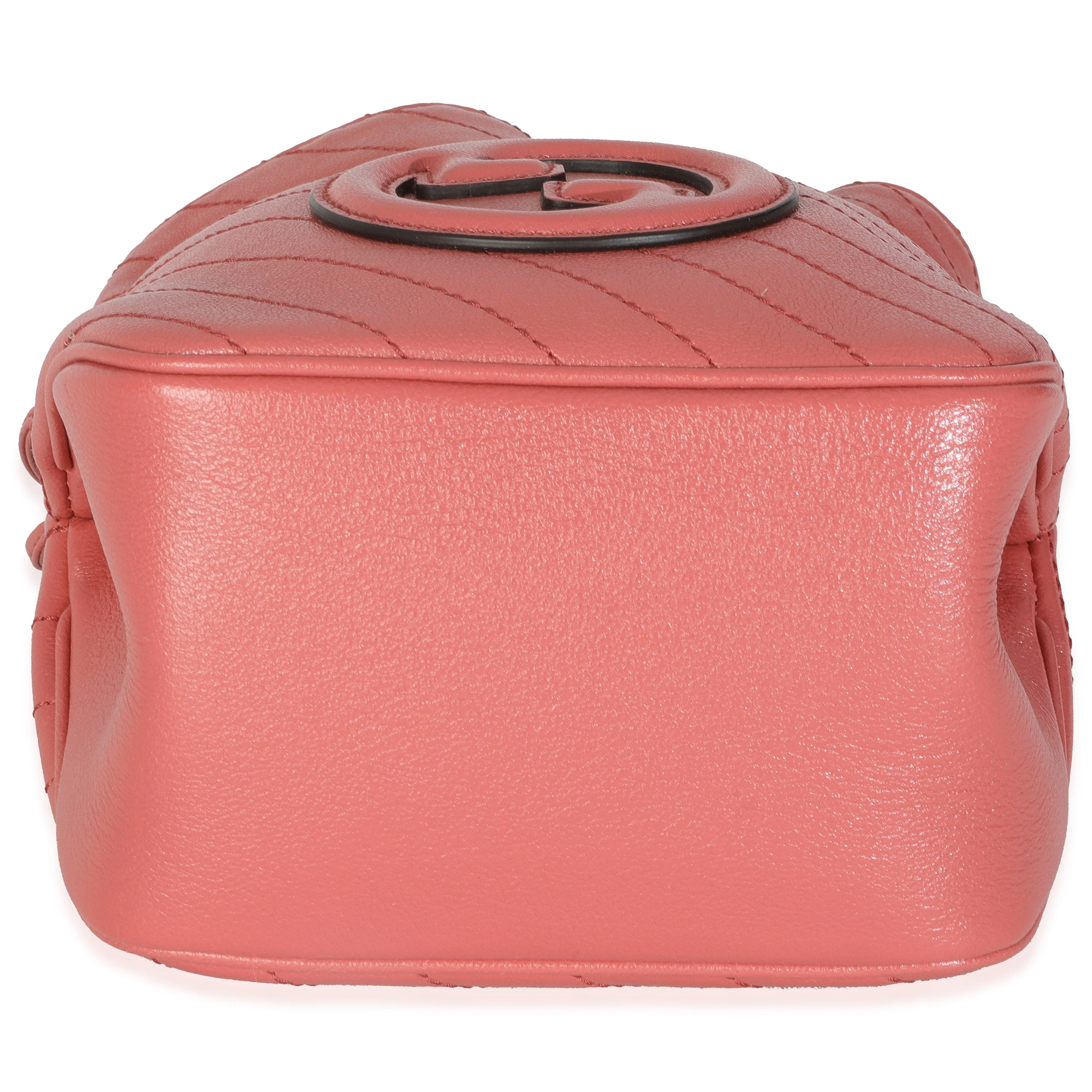 Pink Calfskin Blondie Bucket Bag - Image 5