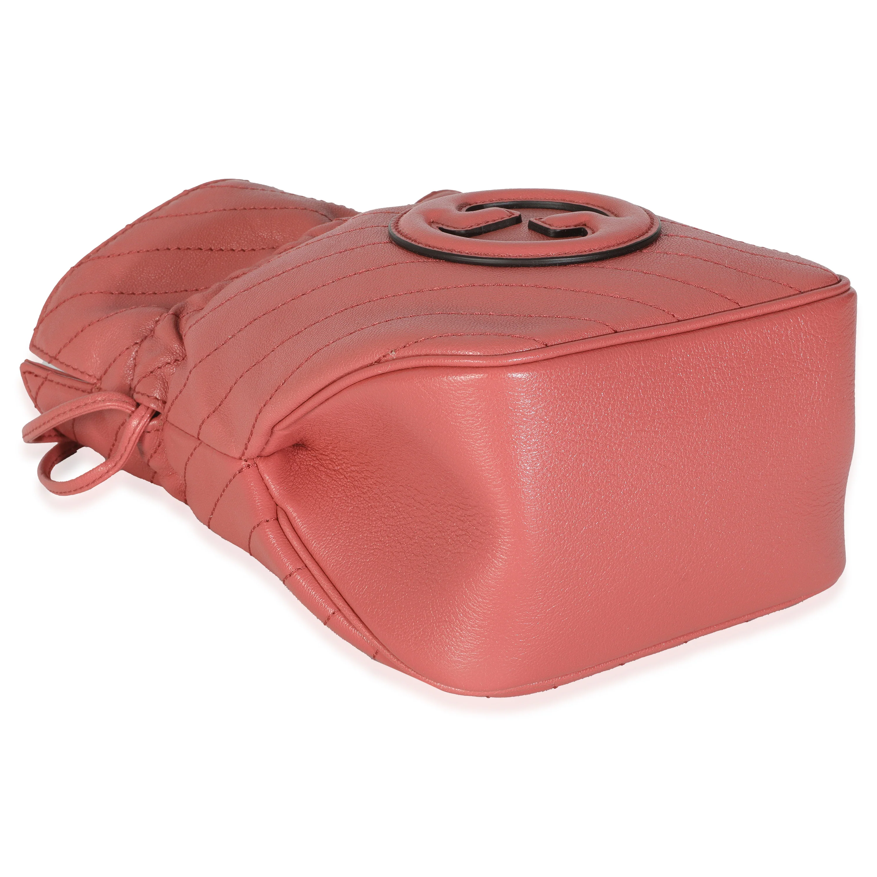 Pink Calfskin Blondie Bucket Bag - Image 6