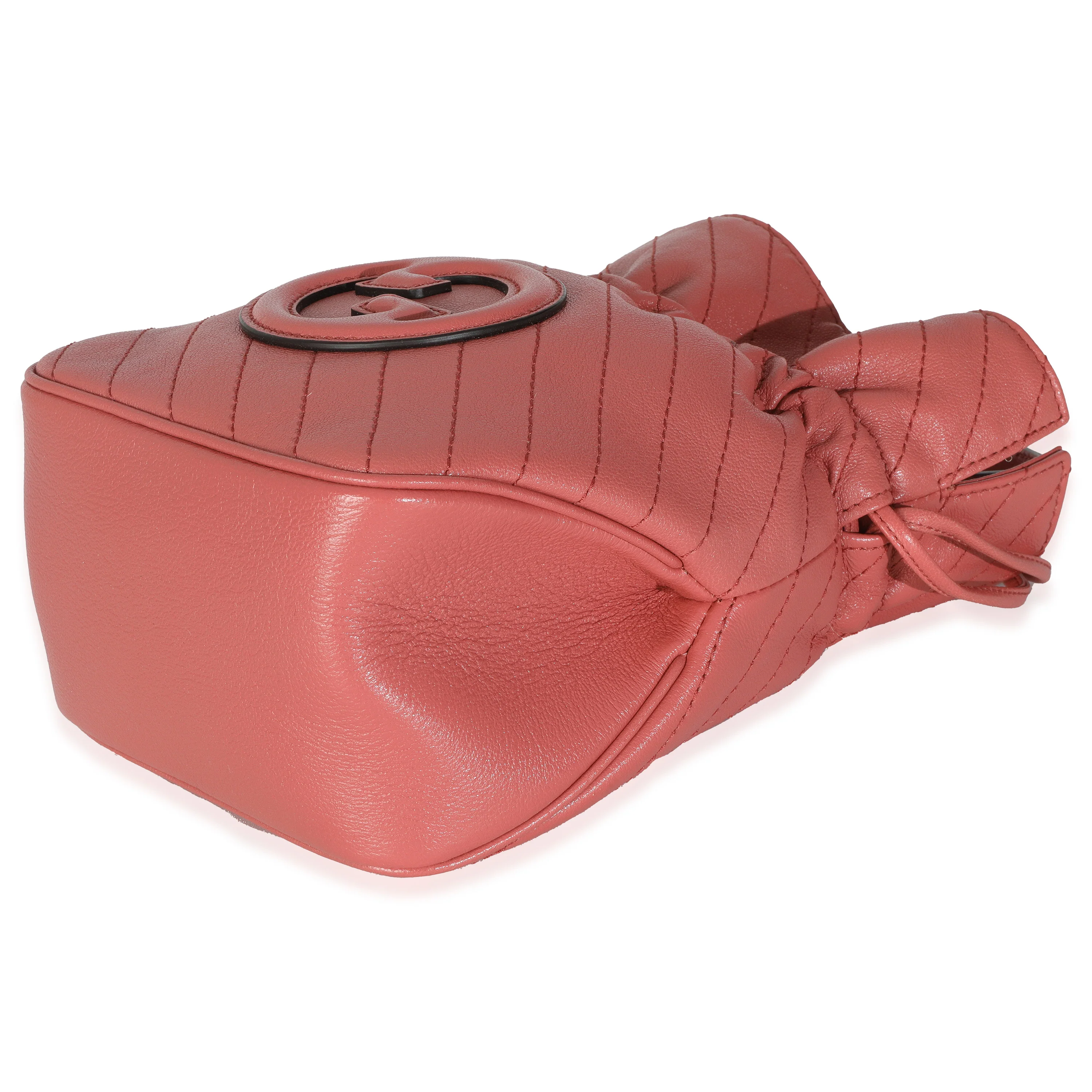Pink Calfskin Blondie Bucket Bag - Image 7