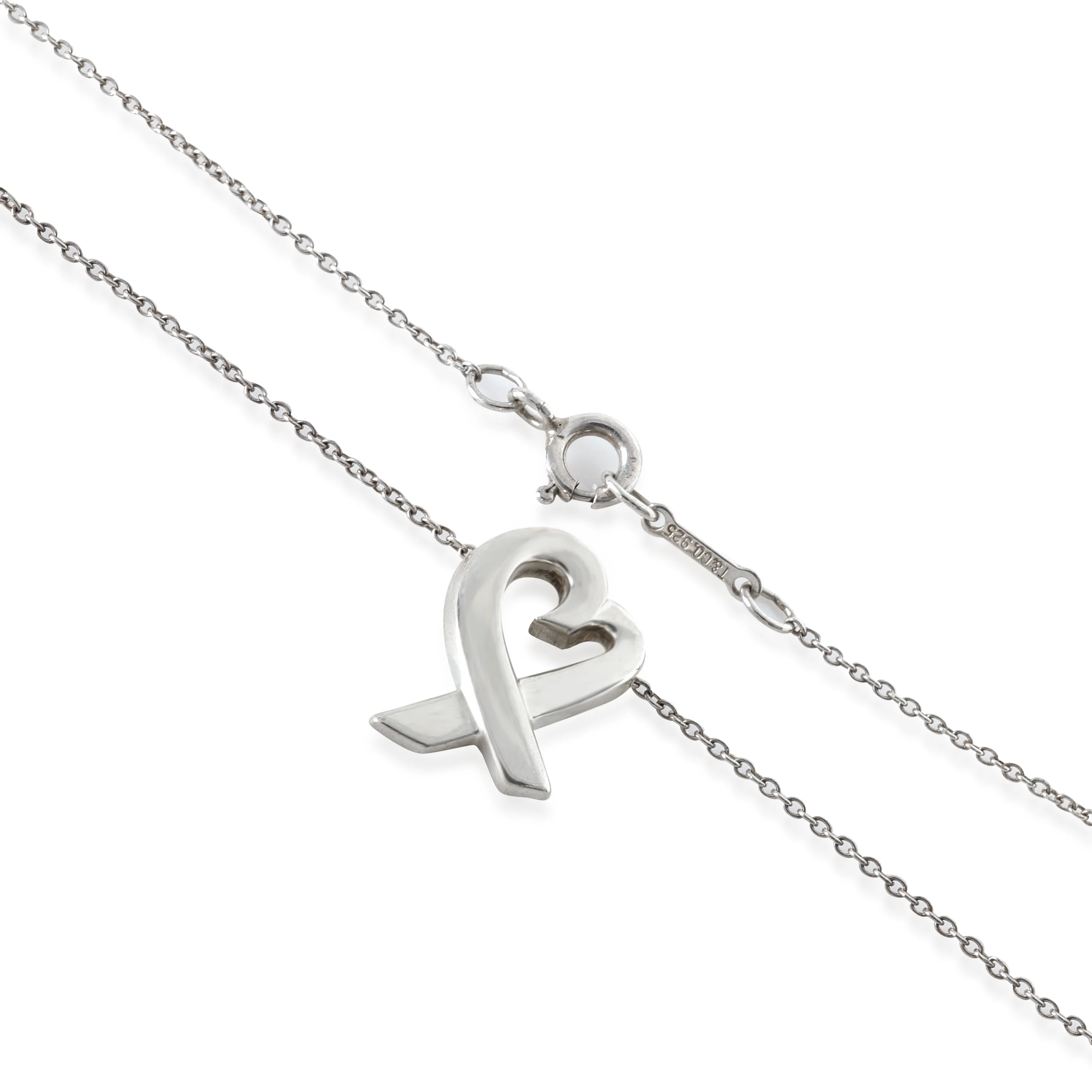 Sterling Silver Paloma Picasso Loving Heart Pendant - Image 3