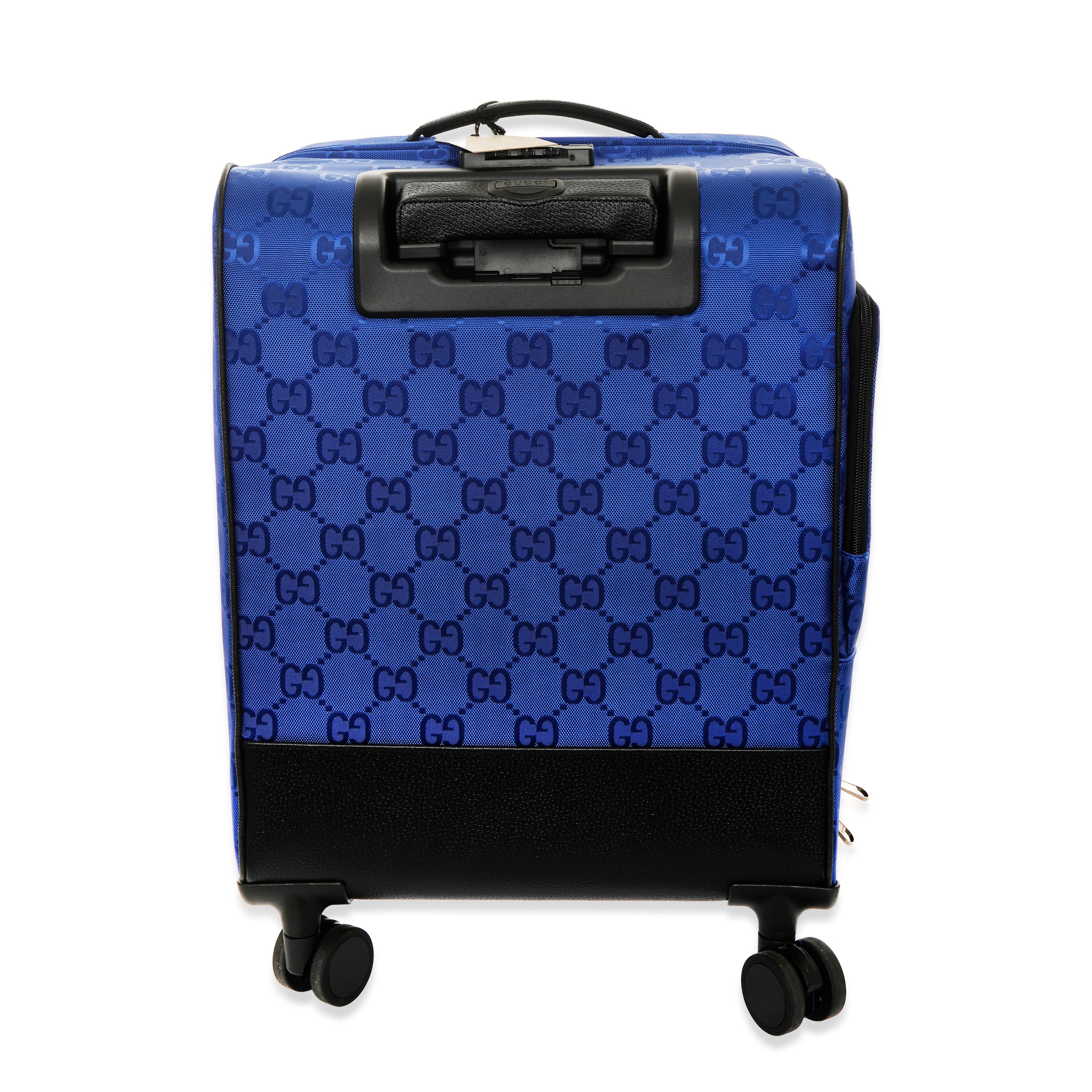 Blue Nylon Off The Grid Small Trolley - Image 4