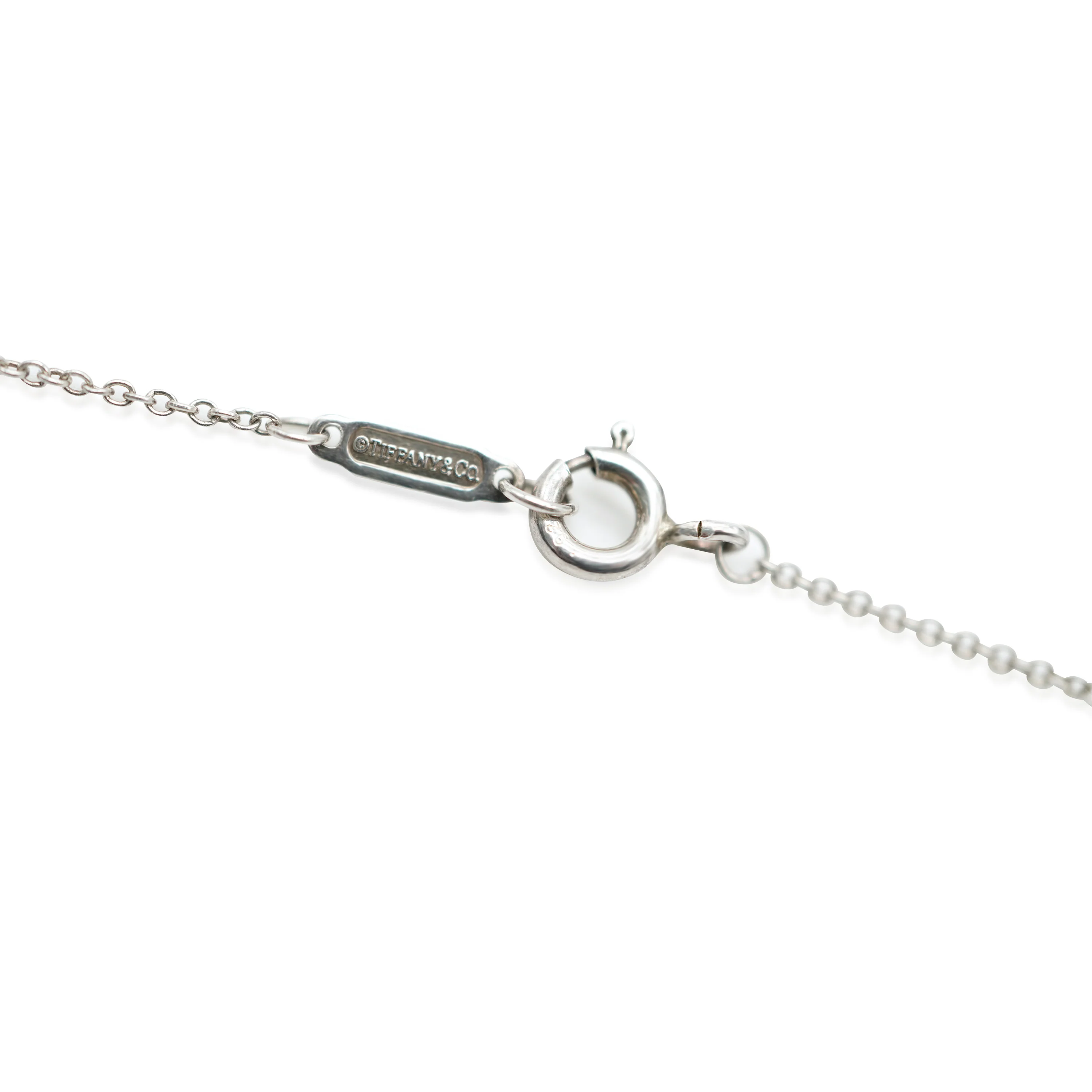 Tiffany & Co. 1837 Triple Interlocking Circle Pendant Necklace - Image 4