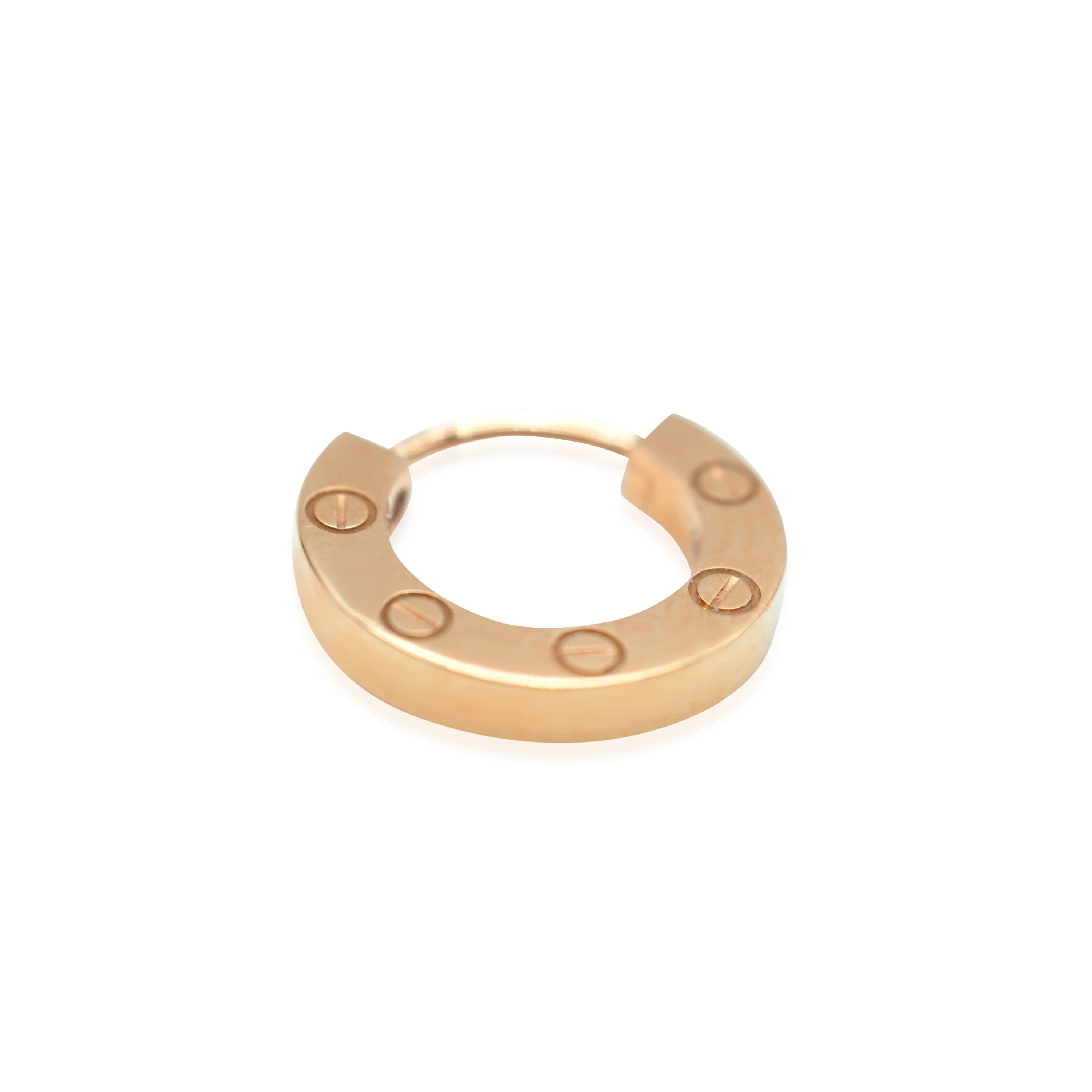 Cartier Love Earring in 18K 18K Rose Gold