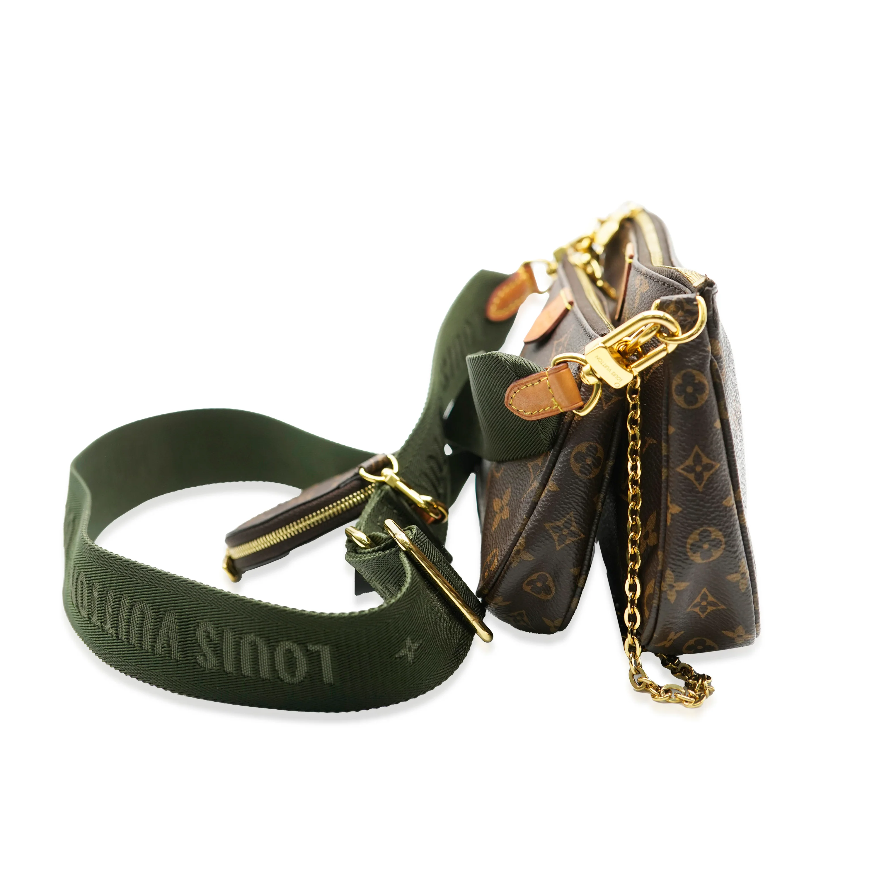 Khaki Monogram Multi Pochette Accessories - Image 7